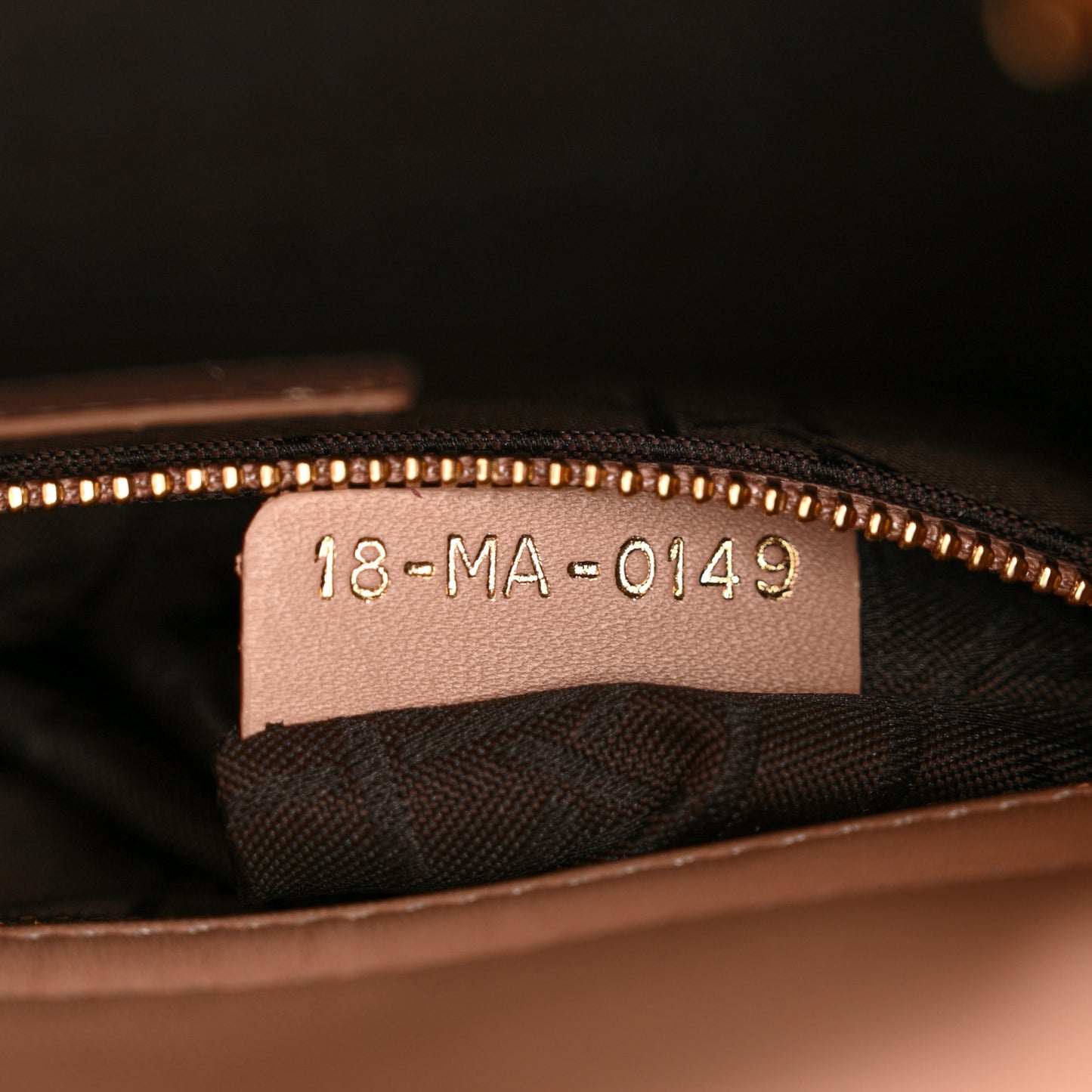 Lambskin Cannage Small My ABC Dior Lady Dior Rose Des Vents