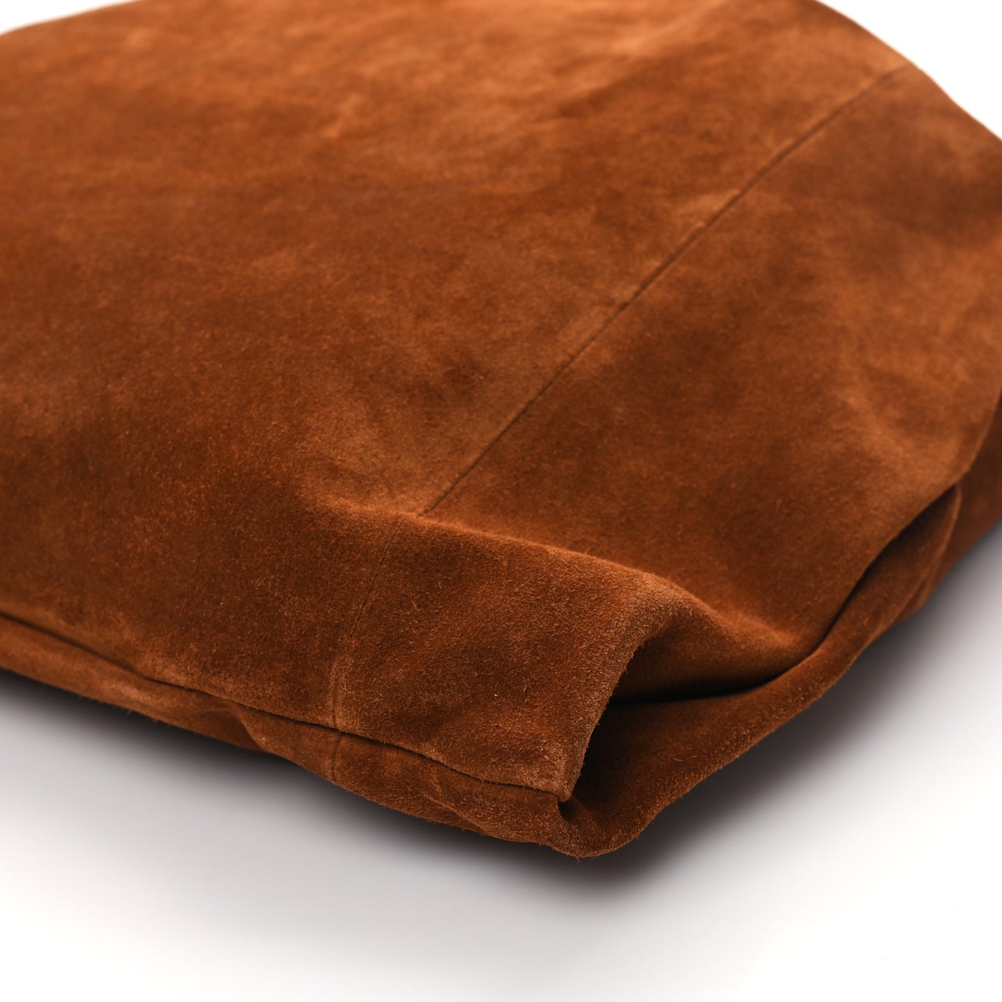 Suede Ana Hobo Bag Tan