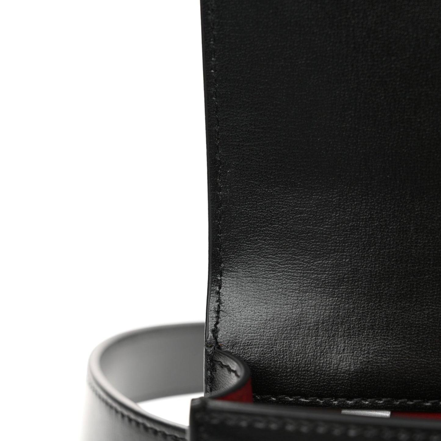 Calfskin Jitney Belt Bag Black