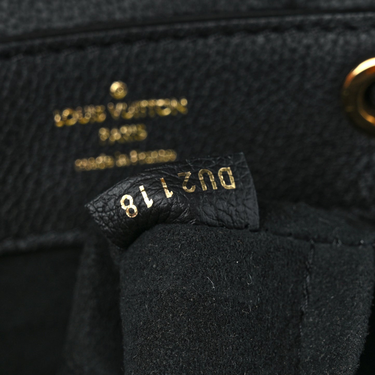 Calfskin Lockme Mini Backpack Black