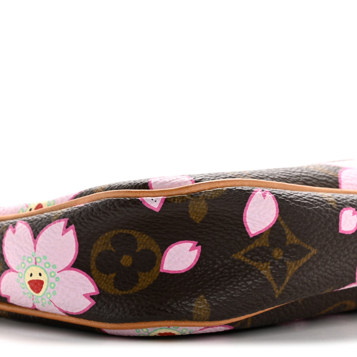 Monogram Cherry Blossom Pochette Accessories Brown