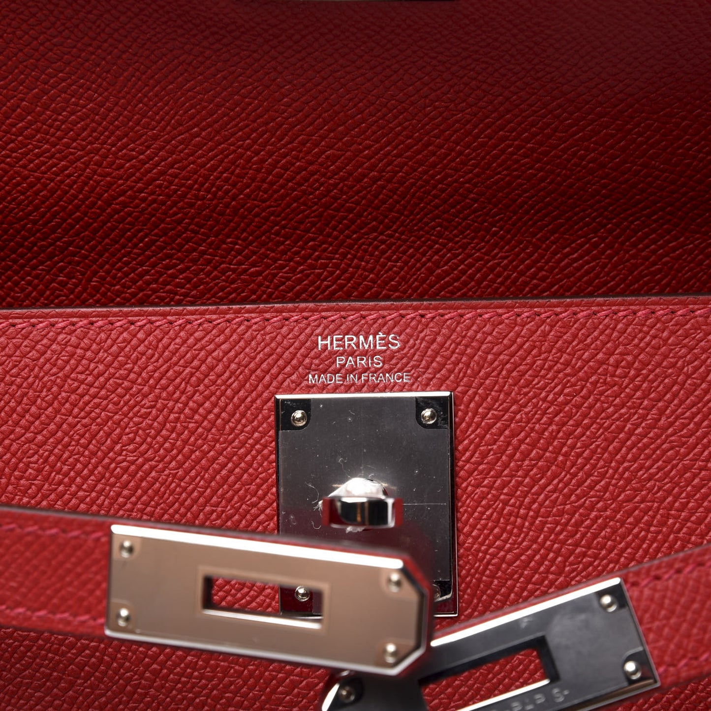 Epsom Kelly Sellier 28 Rouge Casaque