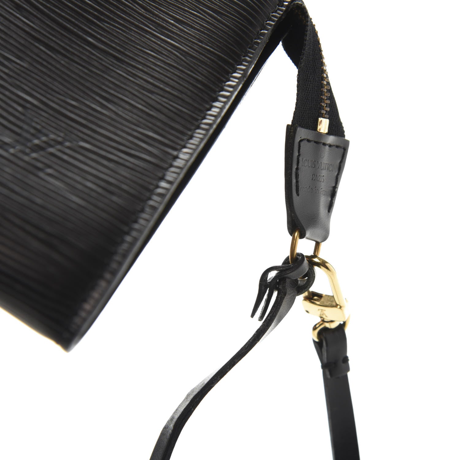 Louis Vuitton Epi Pochette Accessories 24 Black 12 of 12