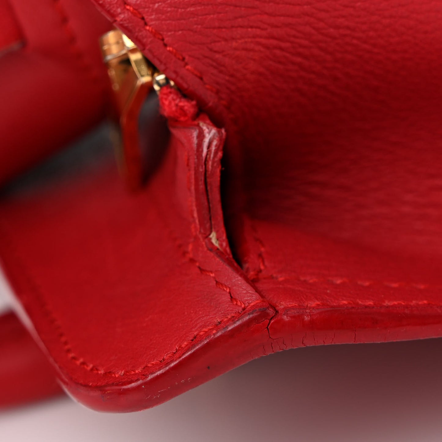 Calfskin Baby Monogram Cabas Red