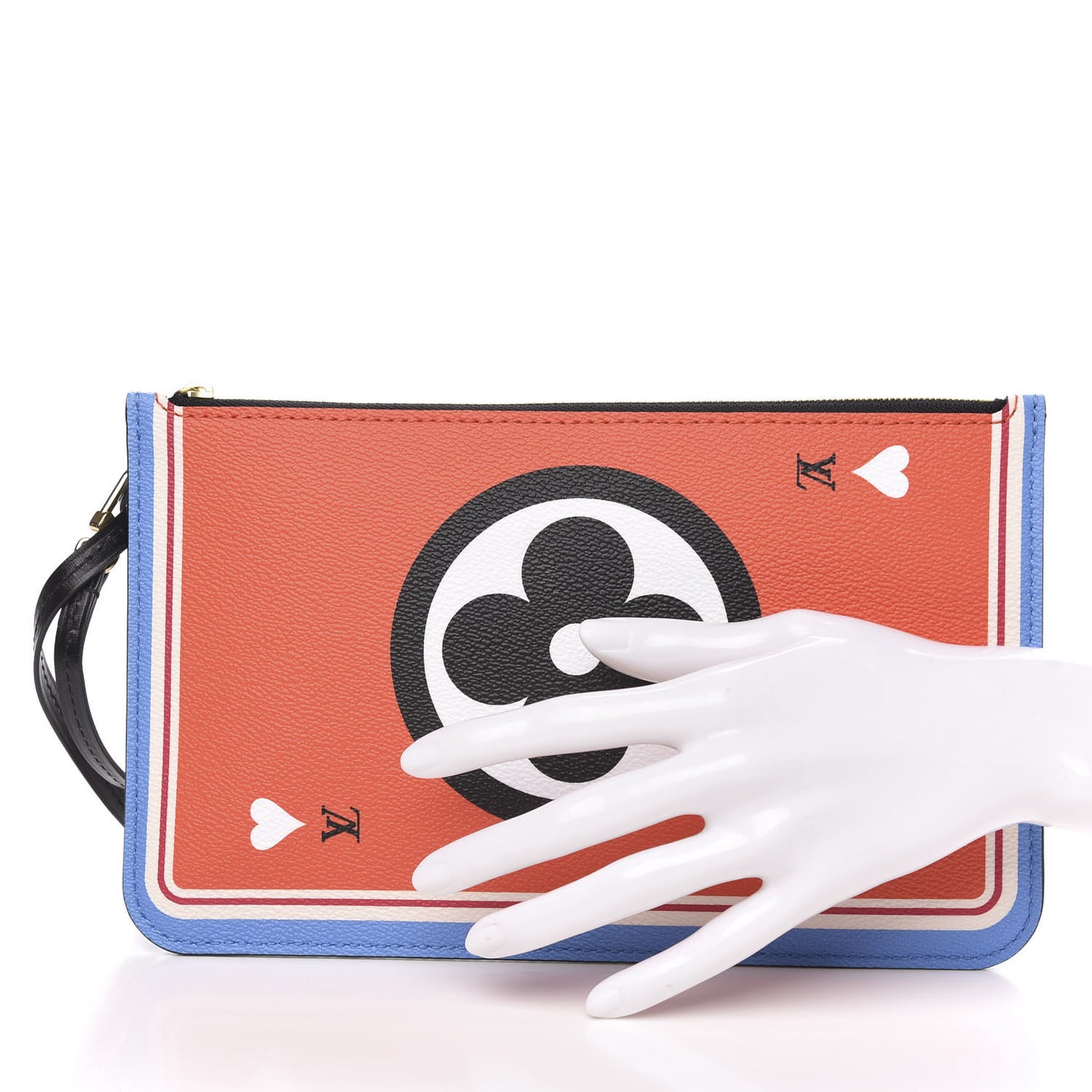 Game On Neverfull MM Pochette White