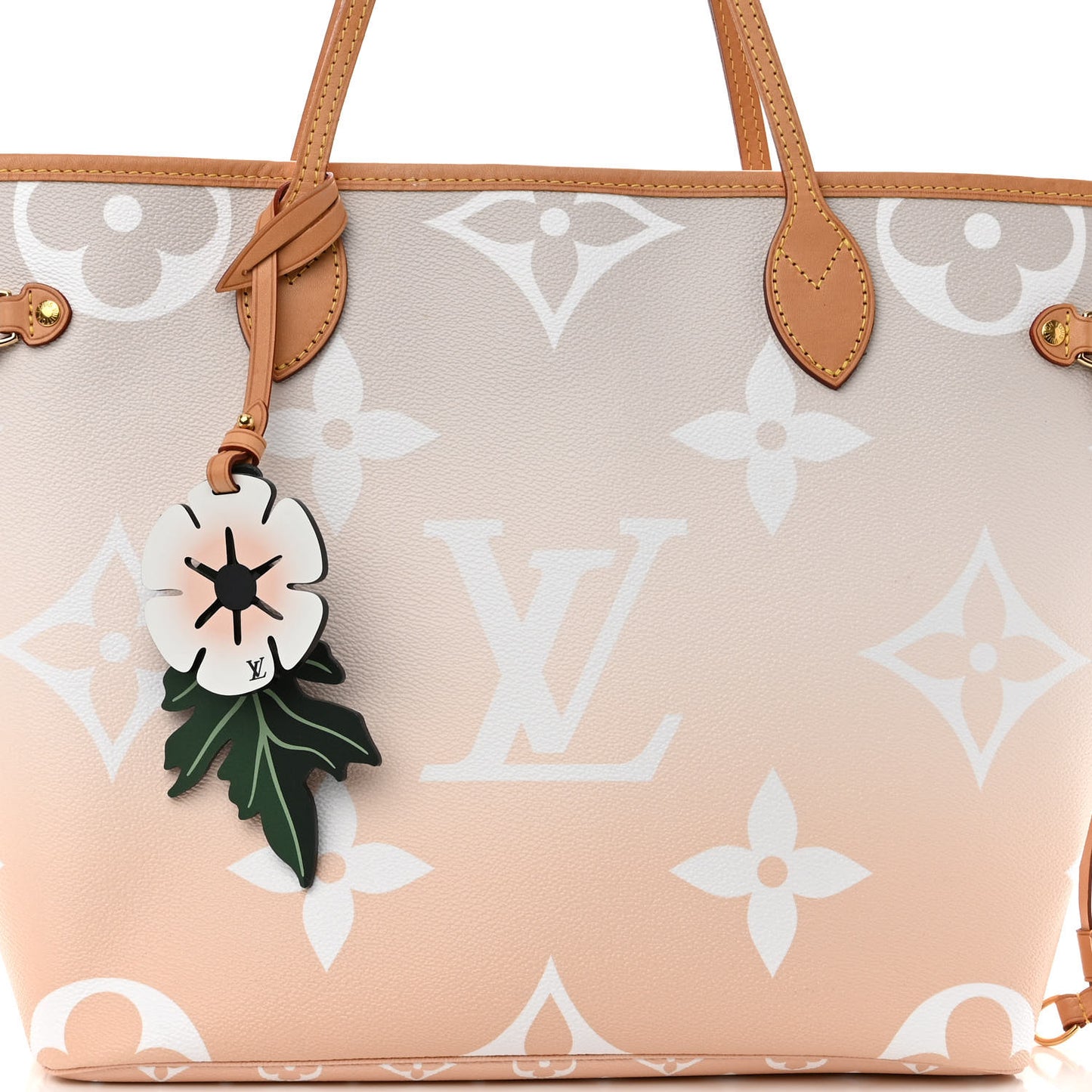 Monogram Giant By The Pool Neverfull MM Brume