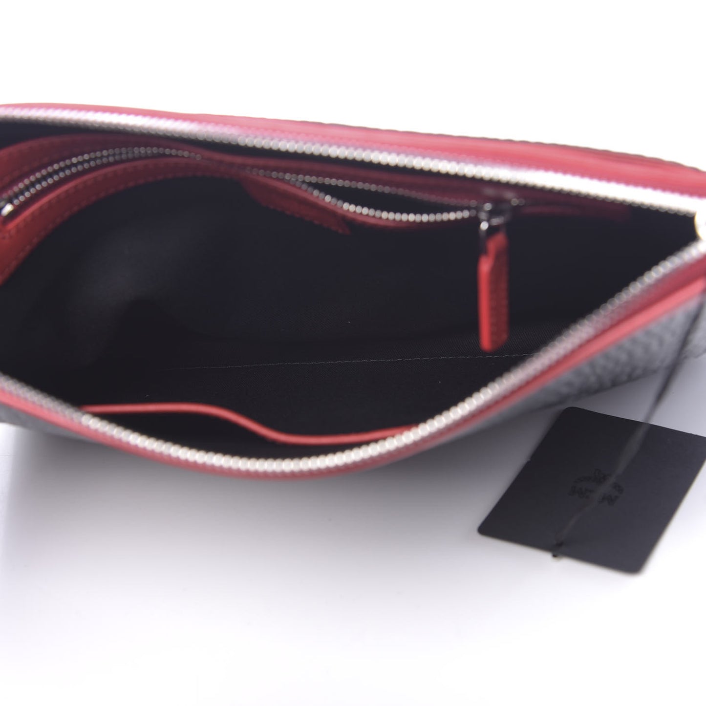 Visetos Crossbody Pouch Black Red