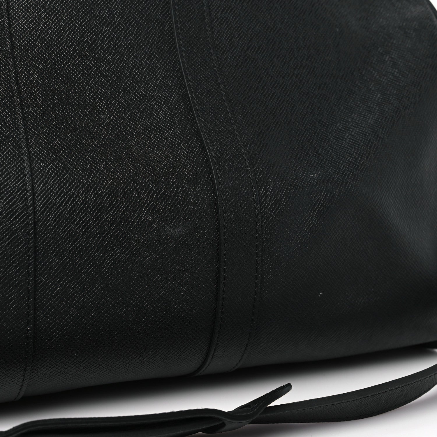 Louis Vuitton Taiga Keepall Bandouliere 45 Black 8 of 8