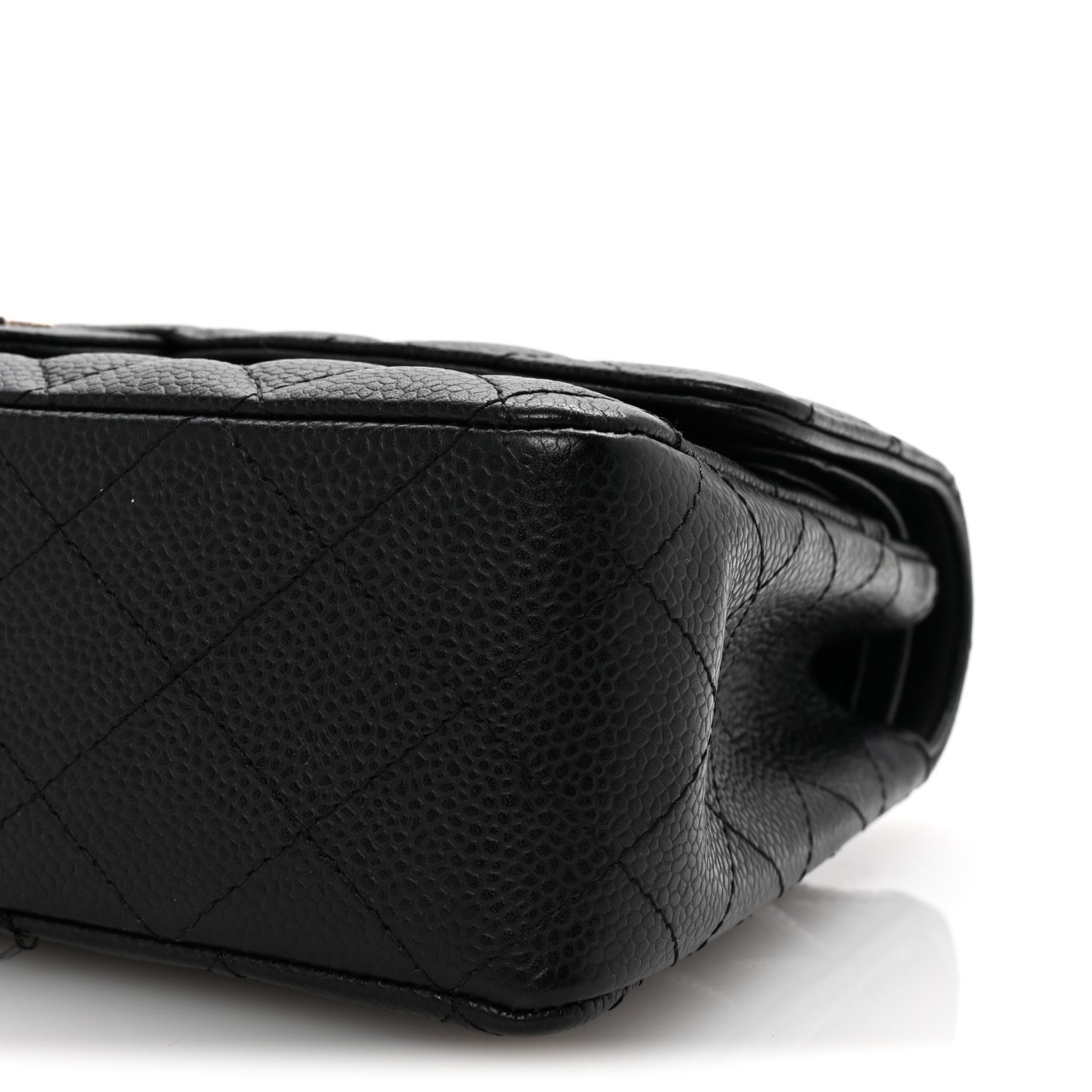 Chanel Caviar Quilted Medium Double Flap Black 10 of 10