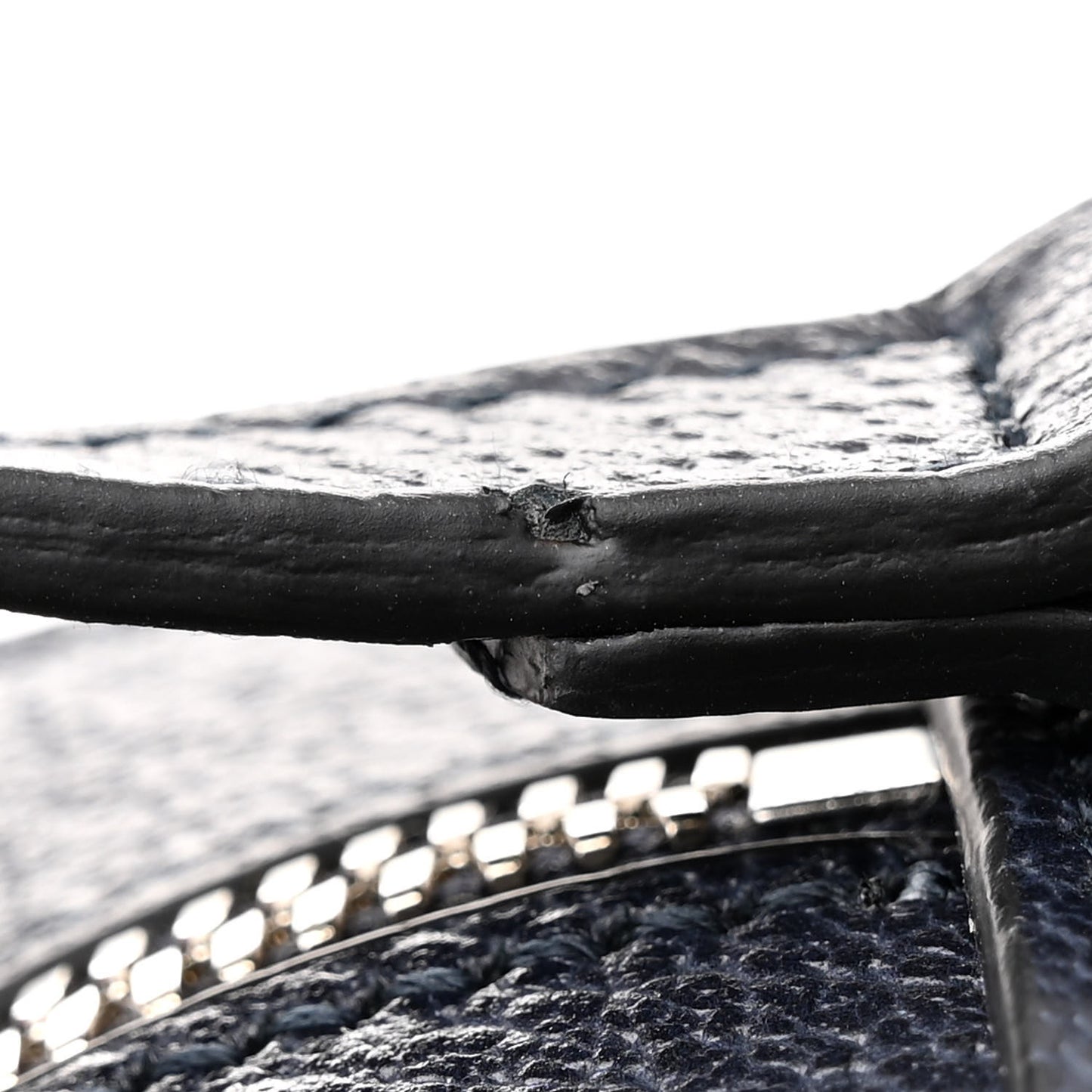 GG Supreme Monogram Textured Dollar Calfskin Small Horsebit 1955 Shoulder Bag Beige Blue