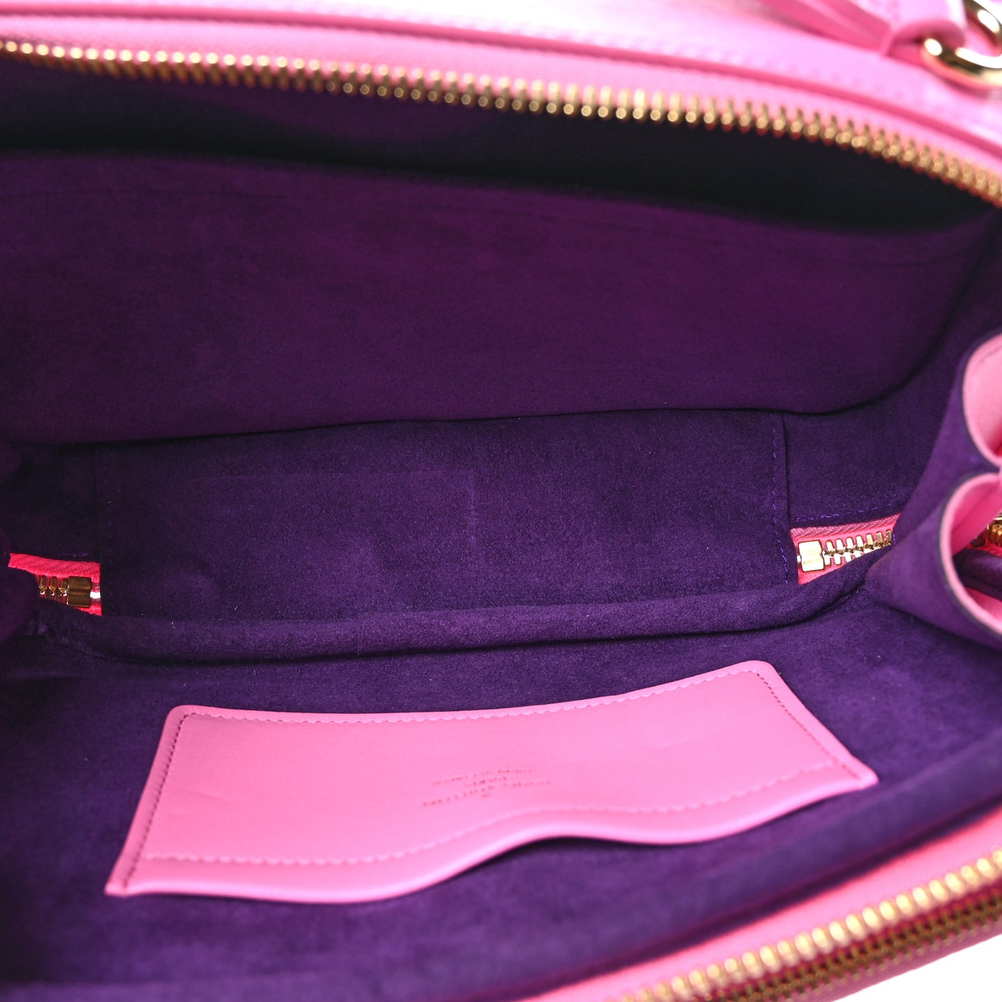 Calfskin Embossed Monogram Vuittamins Utility Crossbody Rose Violet