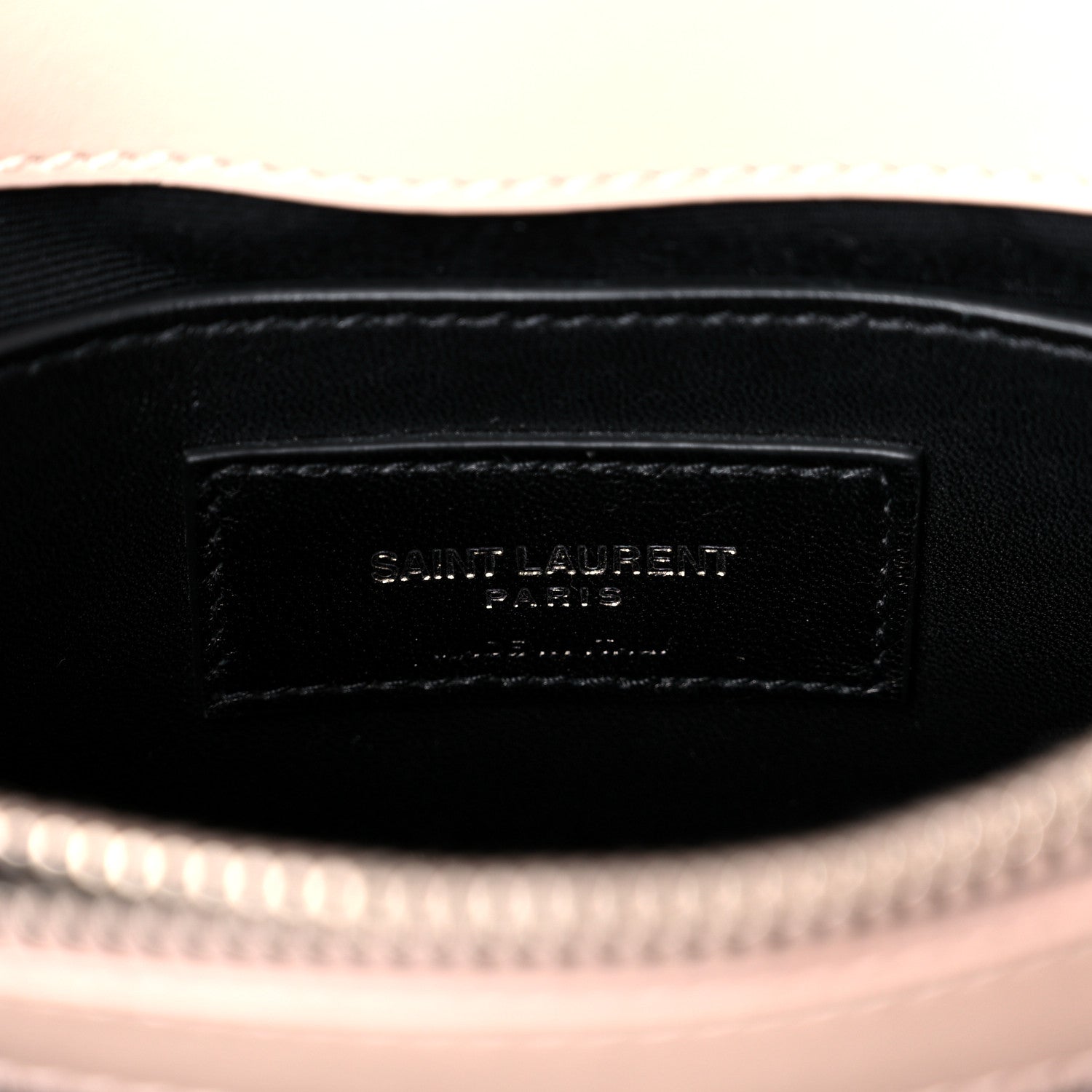 Saint Laurent Calfskin Y Quilted Monogram Small Loulou Chain Satchel Rose Antic 6 of 12