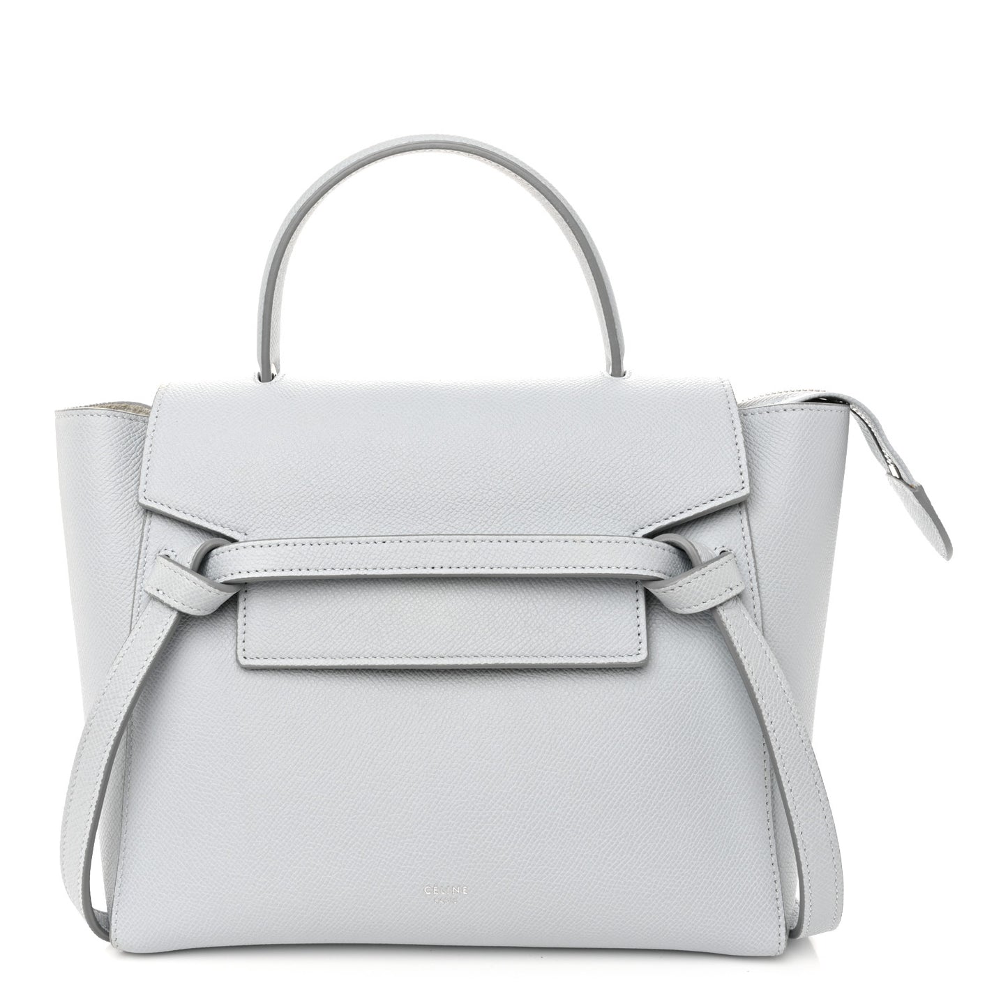Grained Calfskin Micro Belt Bag Mineral