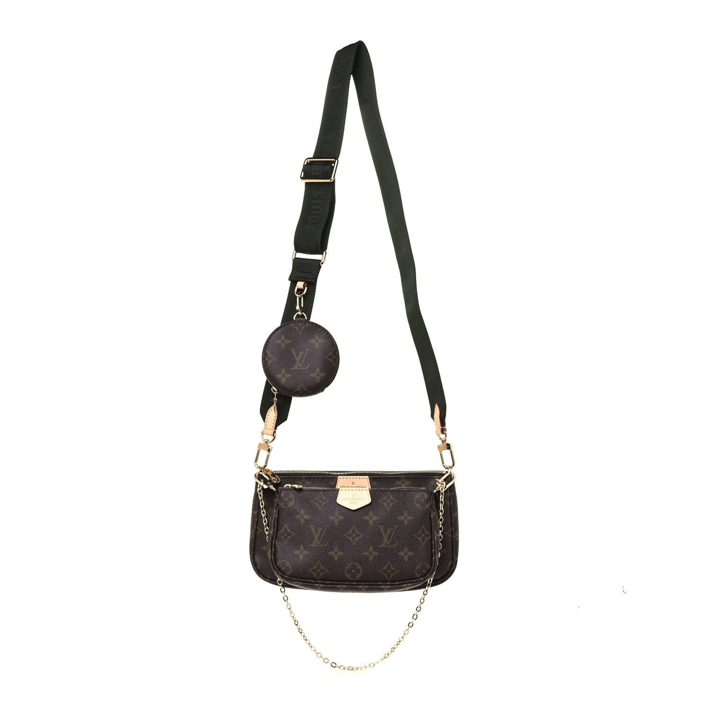 Monogram Multi Pochette Accessories Kaki