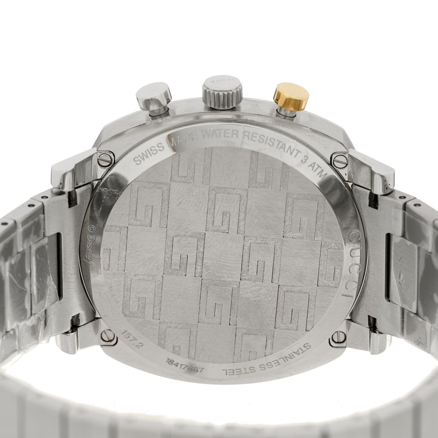 Stainless Steel 40mm Grip Quartz Watch Black
