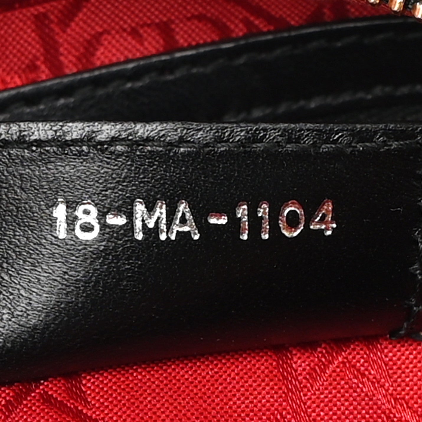 Christian Dior Lambskin Cannage Medium Lady Dior Black 7 of 13