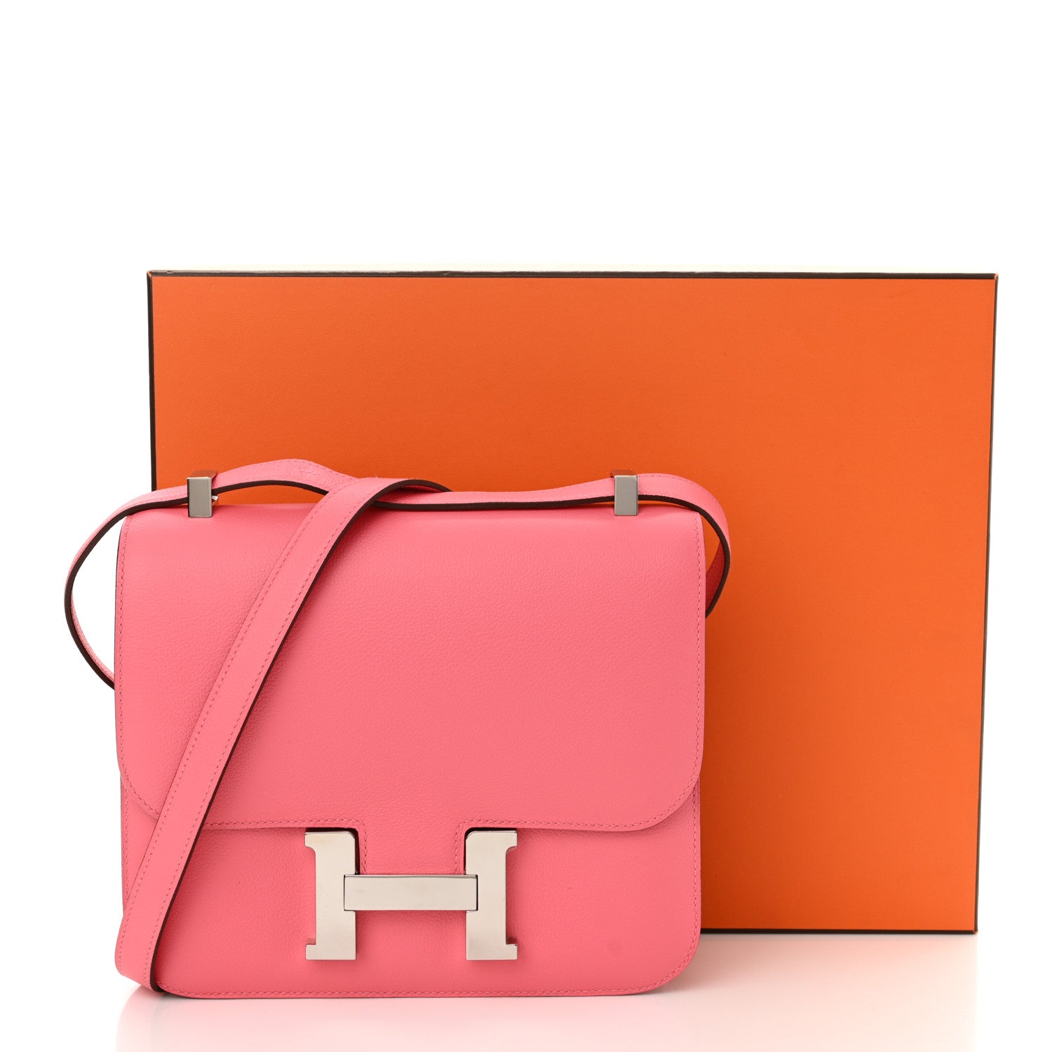 Hermes Evercolor Constance 24 Rose Azalee 12 of 12