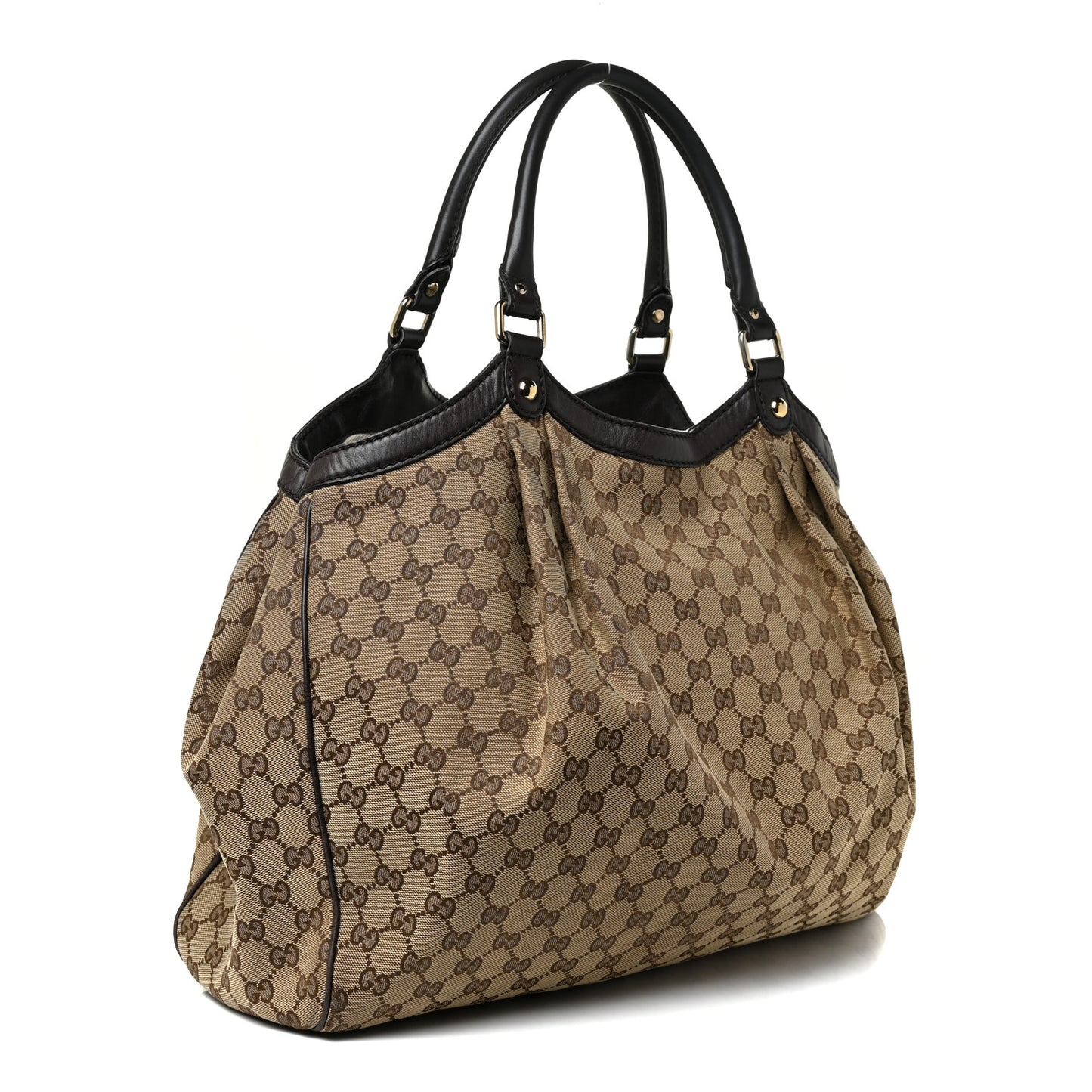 Monogram Large Sukey Tote Dark Brown