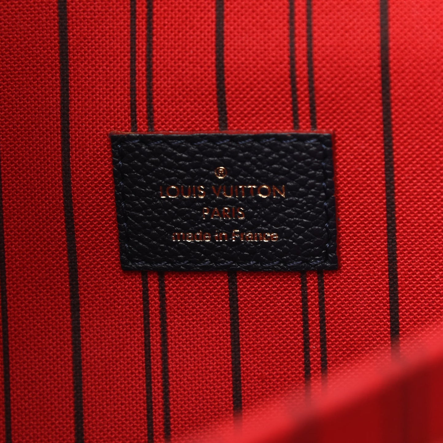 Empreinte Pochette Metis Marine Rouge