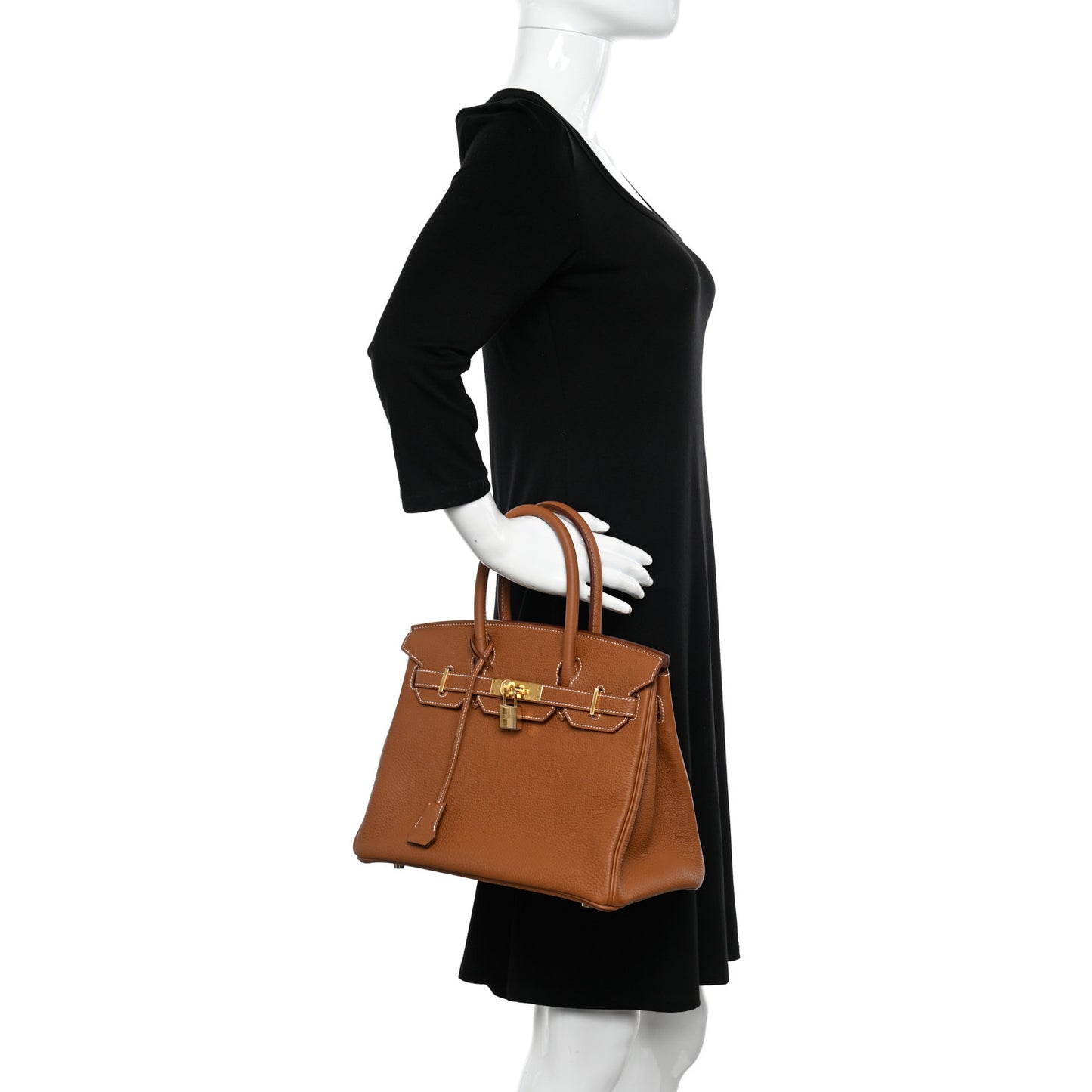 Togo Birkin 30 Gold