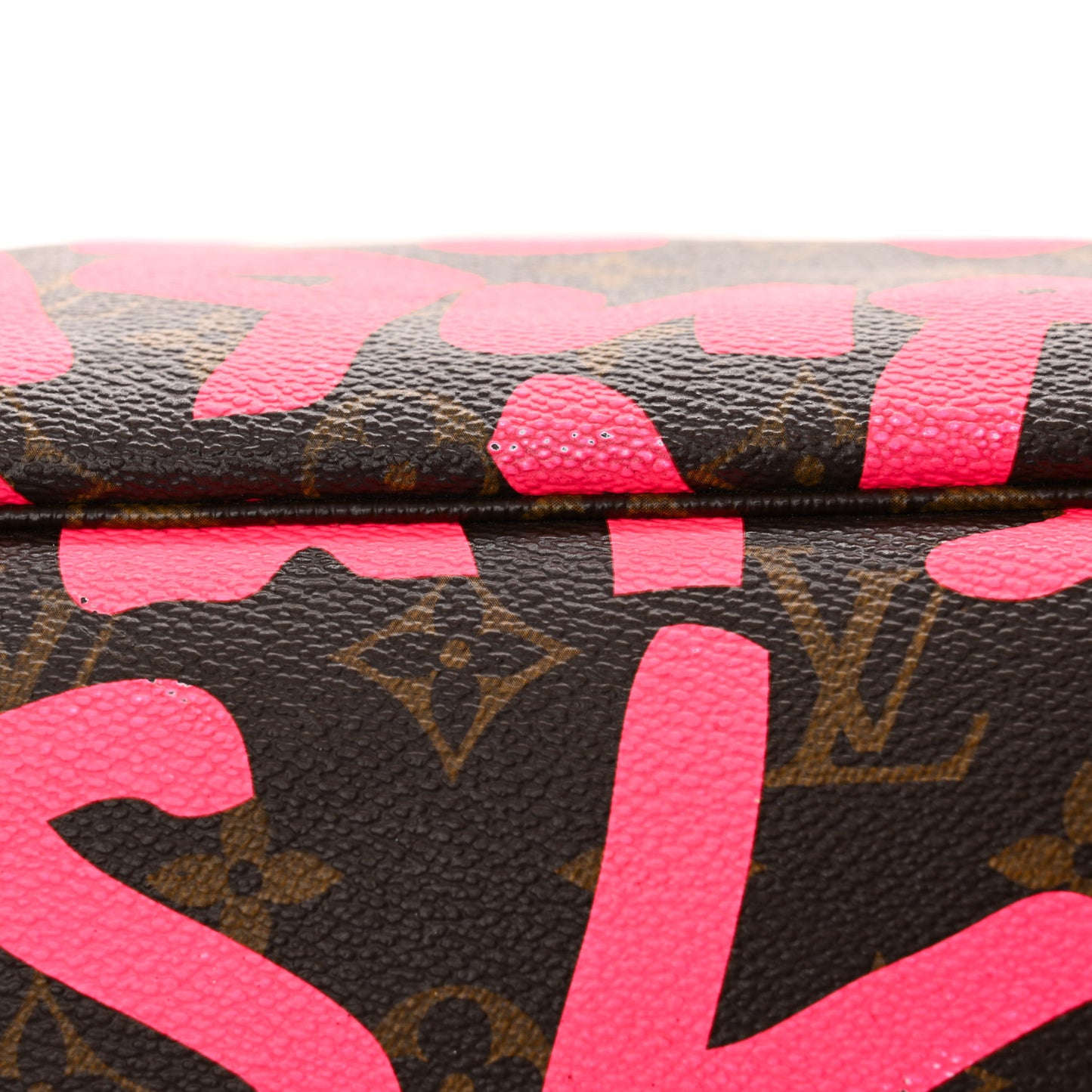 Monogram Graffiti Neverfull GM Fuchsia