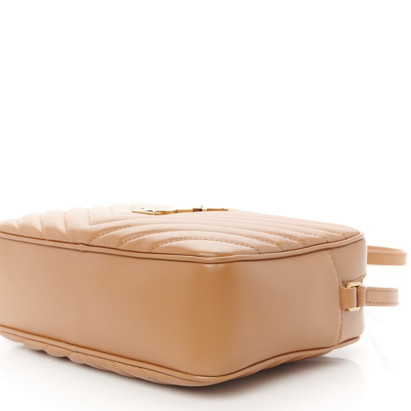 Calfskin Matelasse Monogram Lou Camera Bag Cinnamon