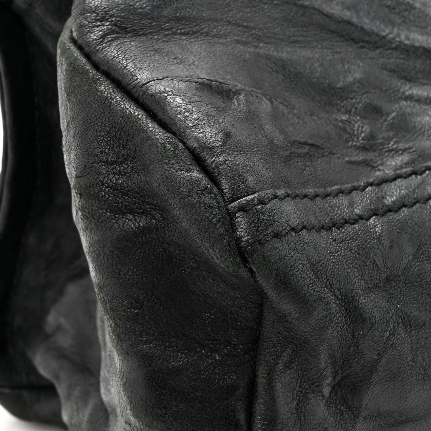 Tumbled Sheepskin Mini Pandora Black