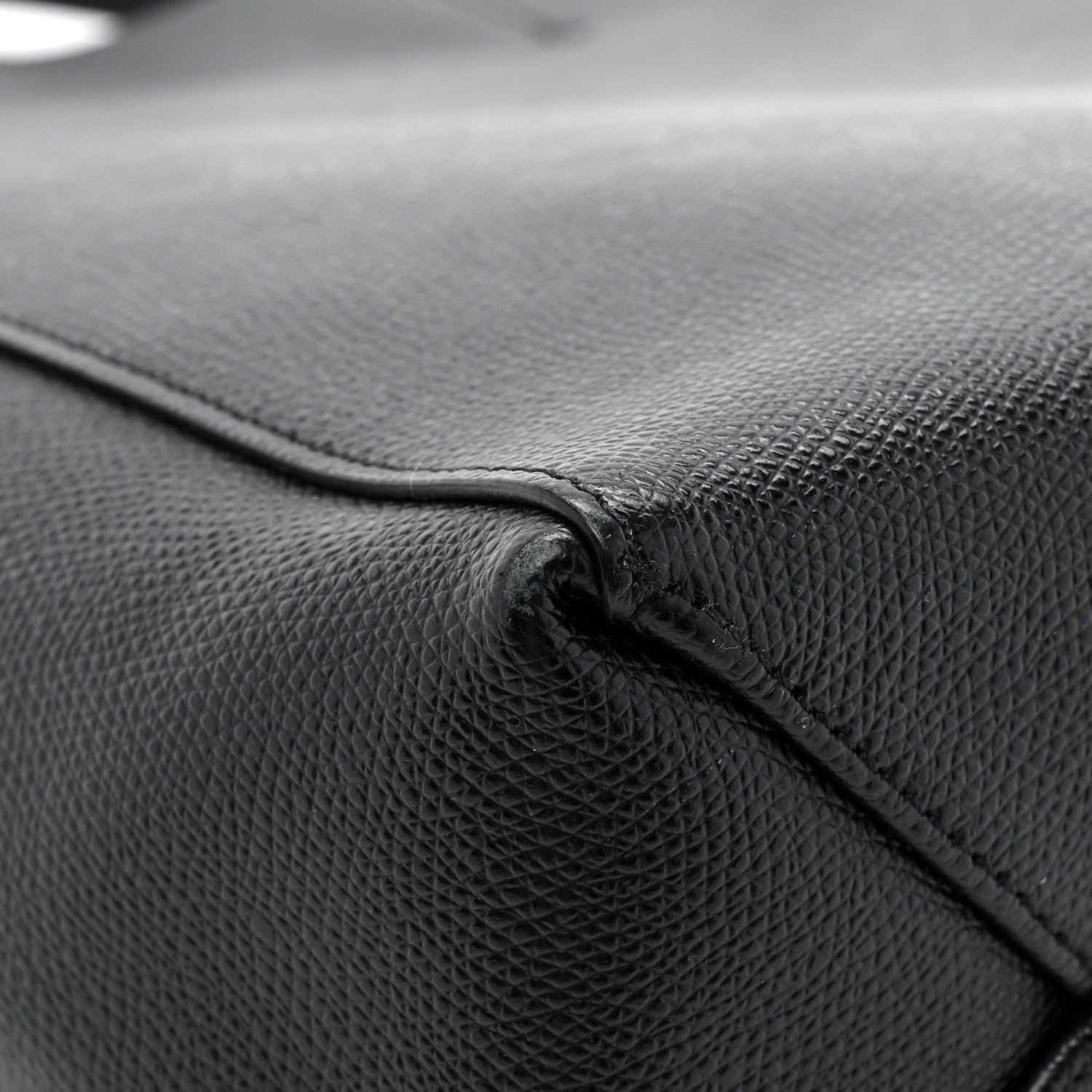 Celine Grained Calfskin Small Vertical Cabas Black 12 of 13