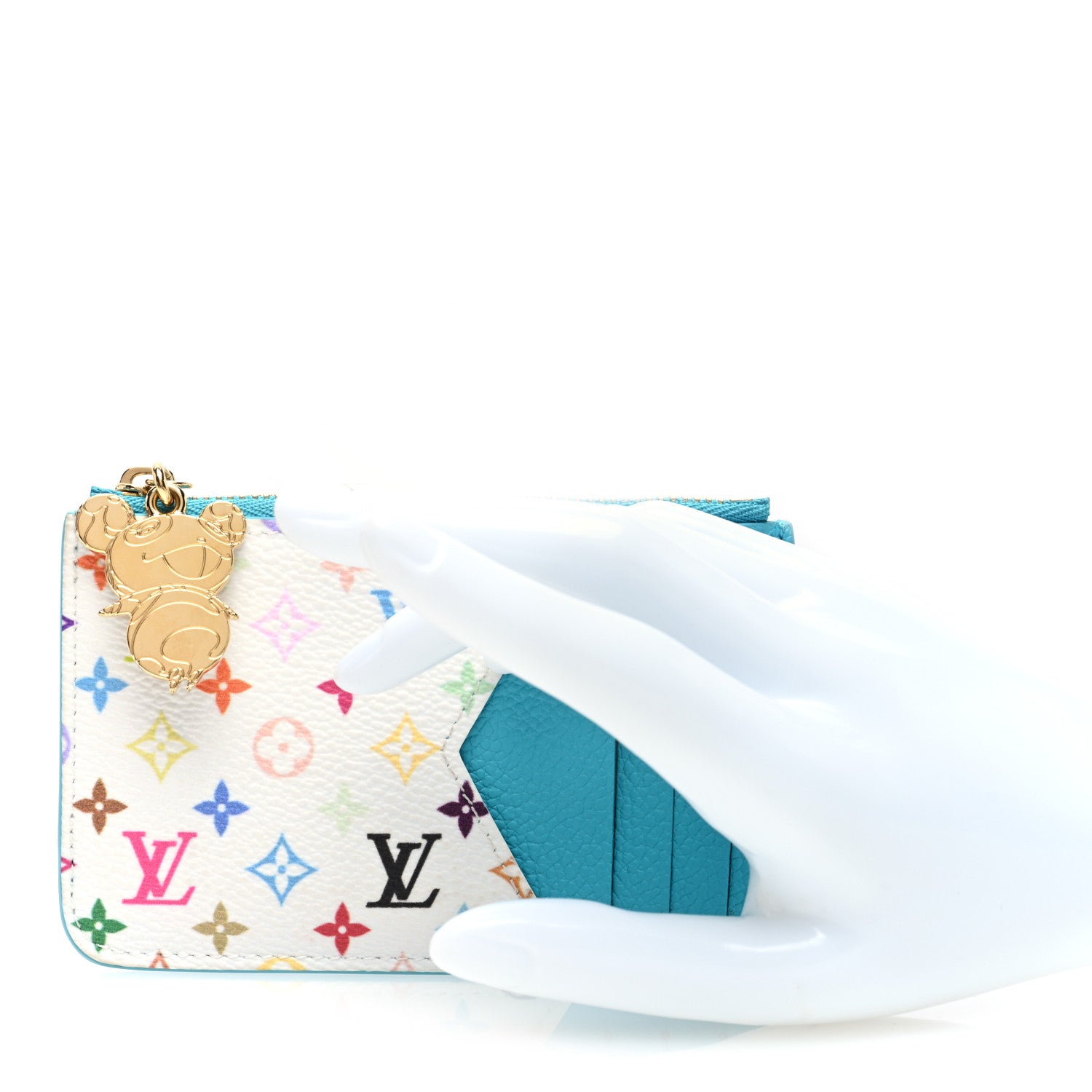 Louis Vuitton LV X TM Monogram Romy Card Holder Kabira Blue 2 of 7