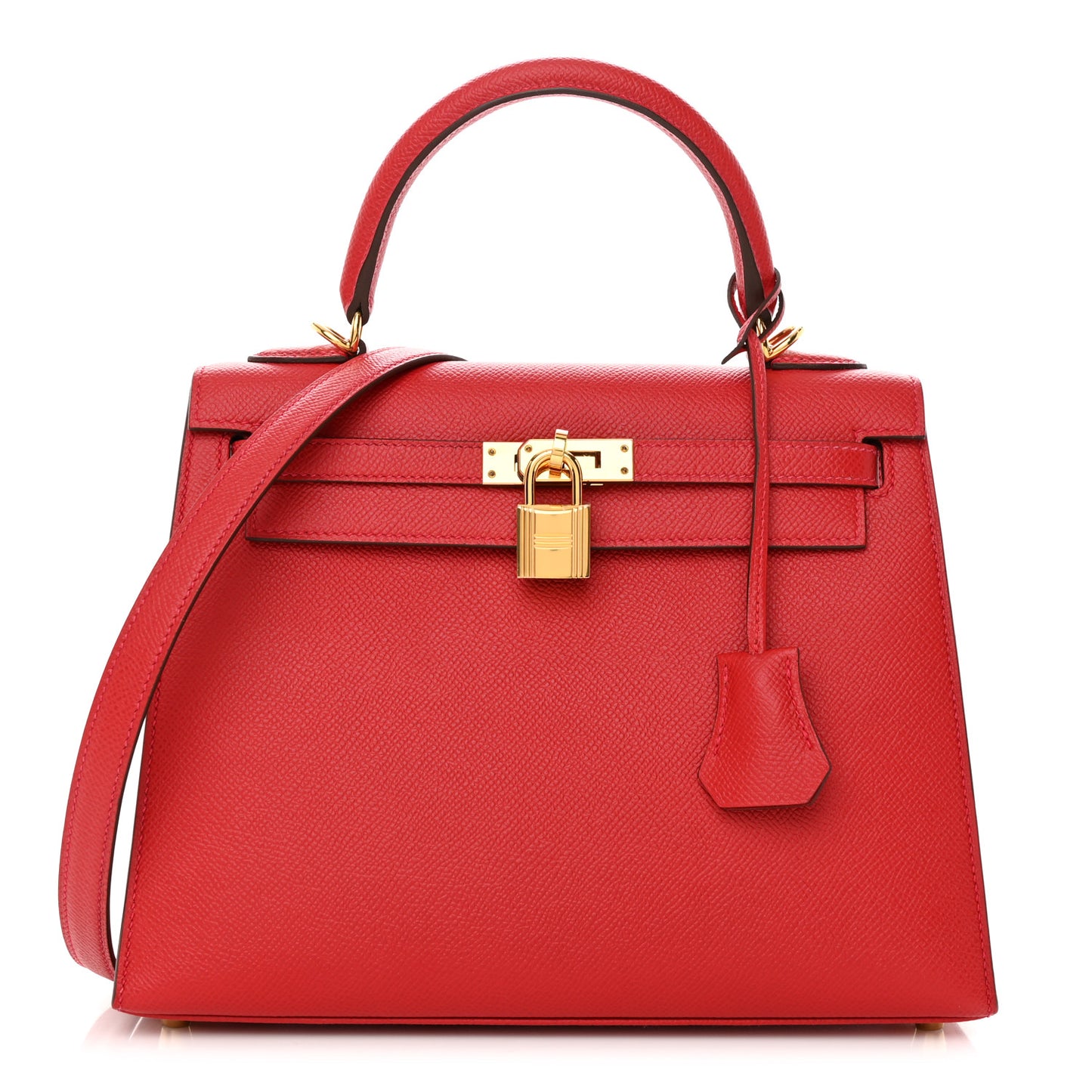 Epsom Kelly Sellier 25 Rouge Casaque