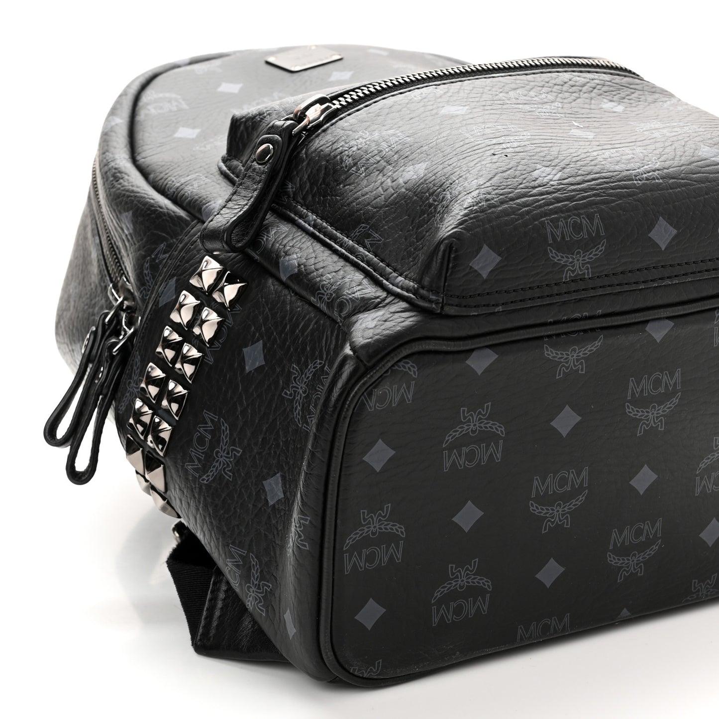 Visetos Small Side Stud Stark Backpack Black