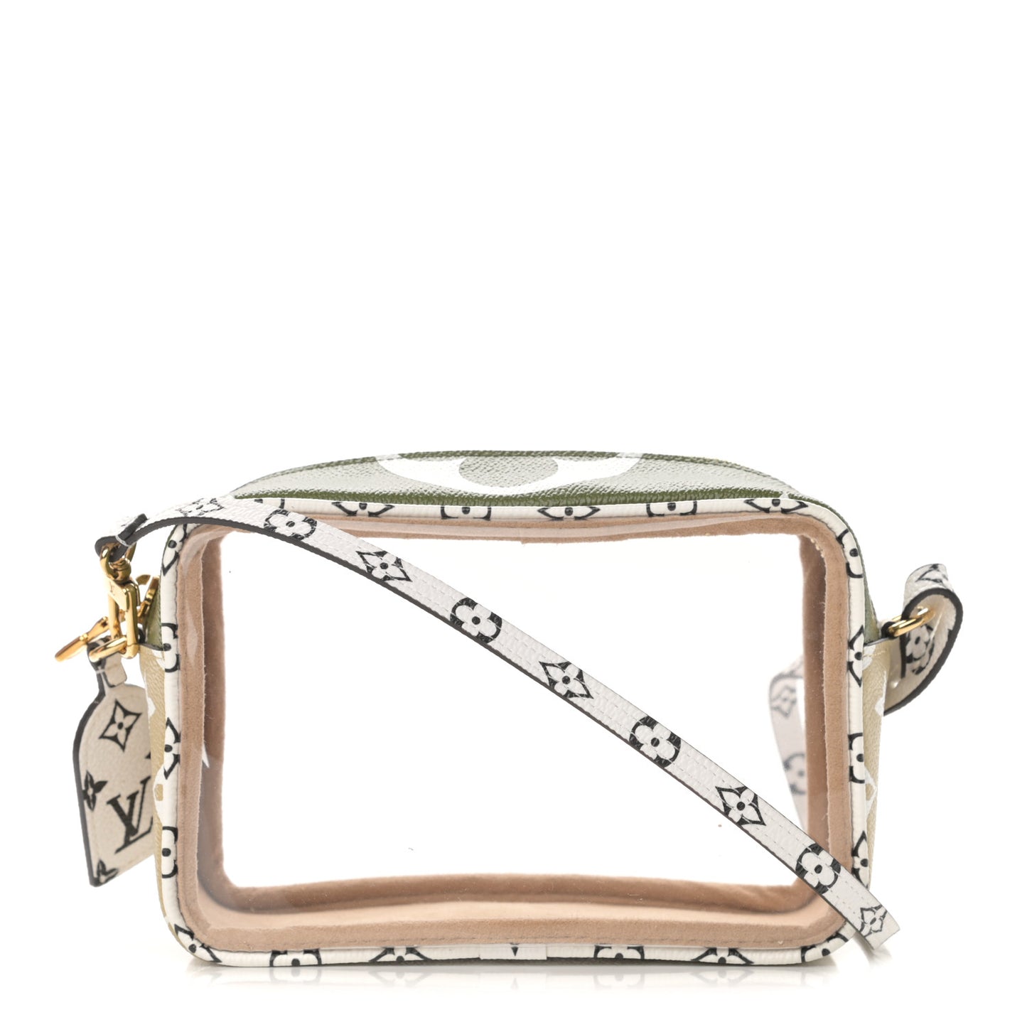 Monogram Giant Beach Pouch Kaki