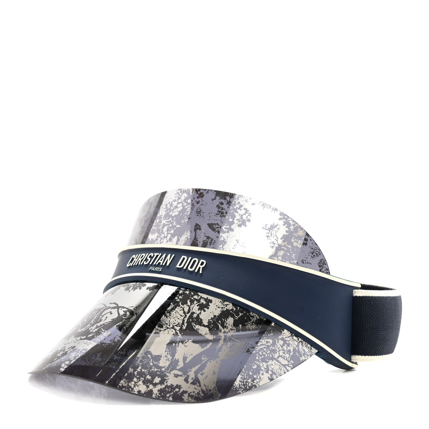 Christian Dior Toile de Jouy DiorClub V1U Sun Visor Blue 1 of 9