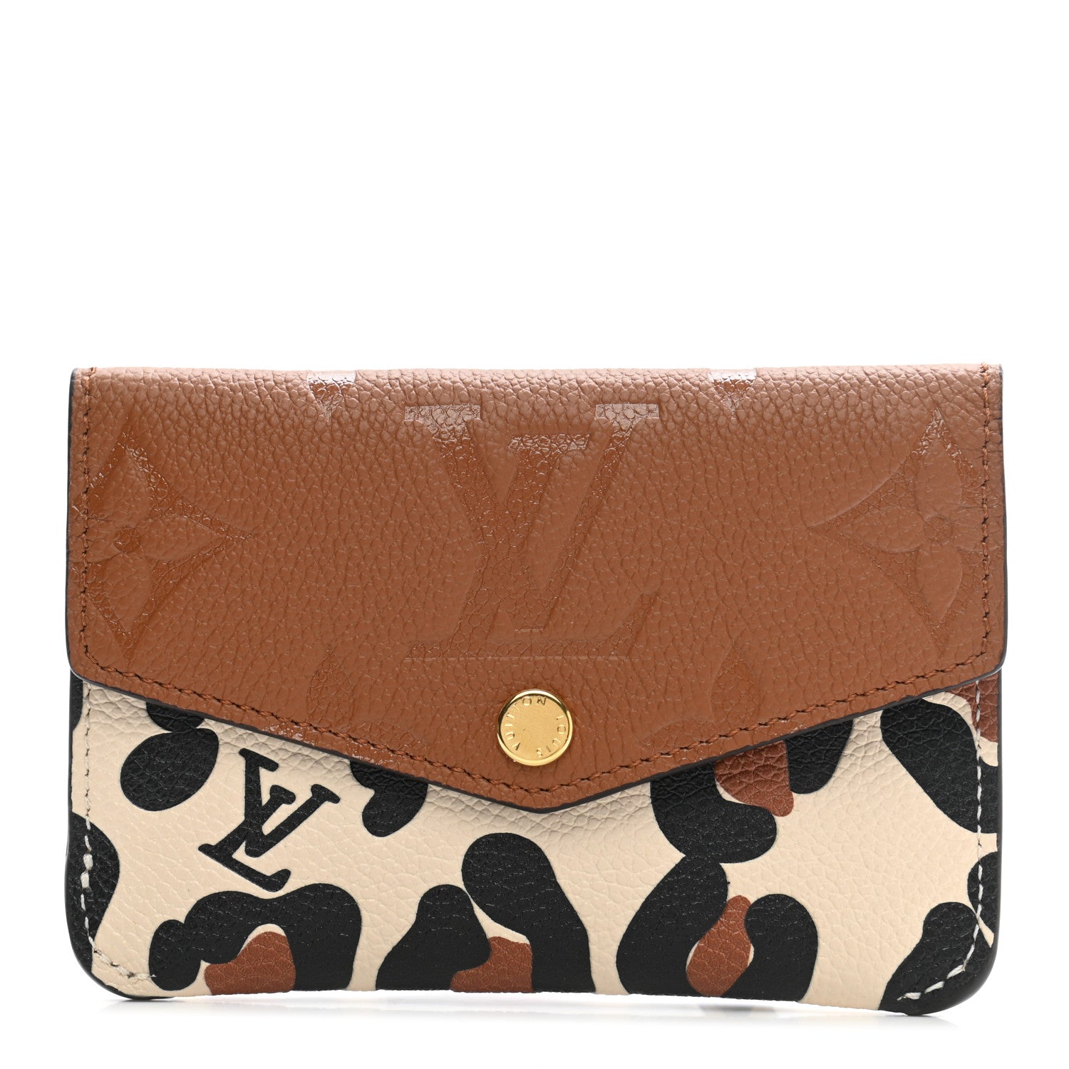 Louis Vuitton Empreinte Monogram Giant Wild At Heart Key Pouch Caramel 1 of 6
