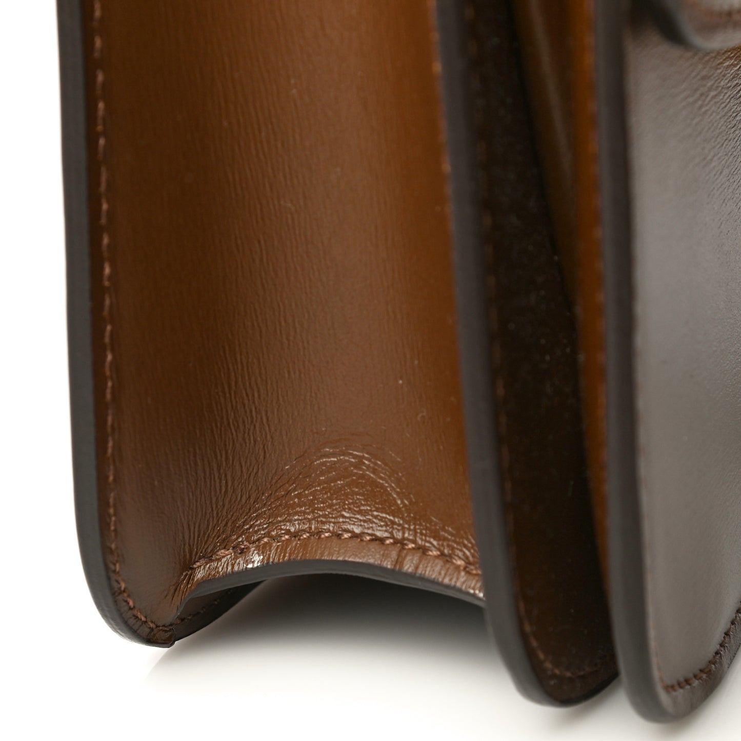 Box Calfskin Teen Classic Box Flap Bag Camel