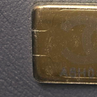 Chanel Lambskin Metal Quilted Mini Top Handle Rectangular Flap Grey 6 of 9