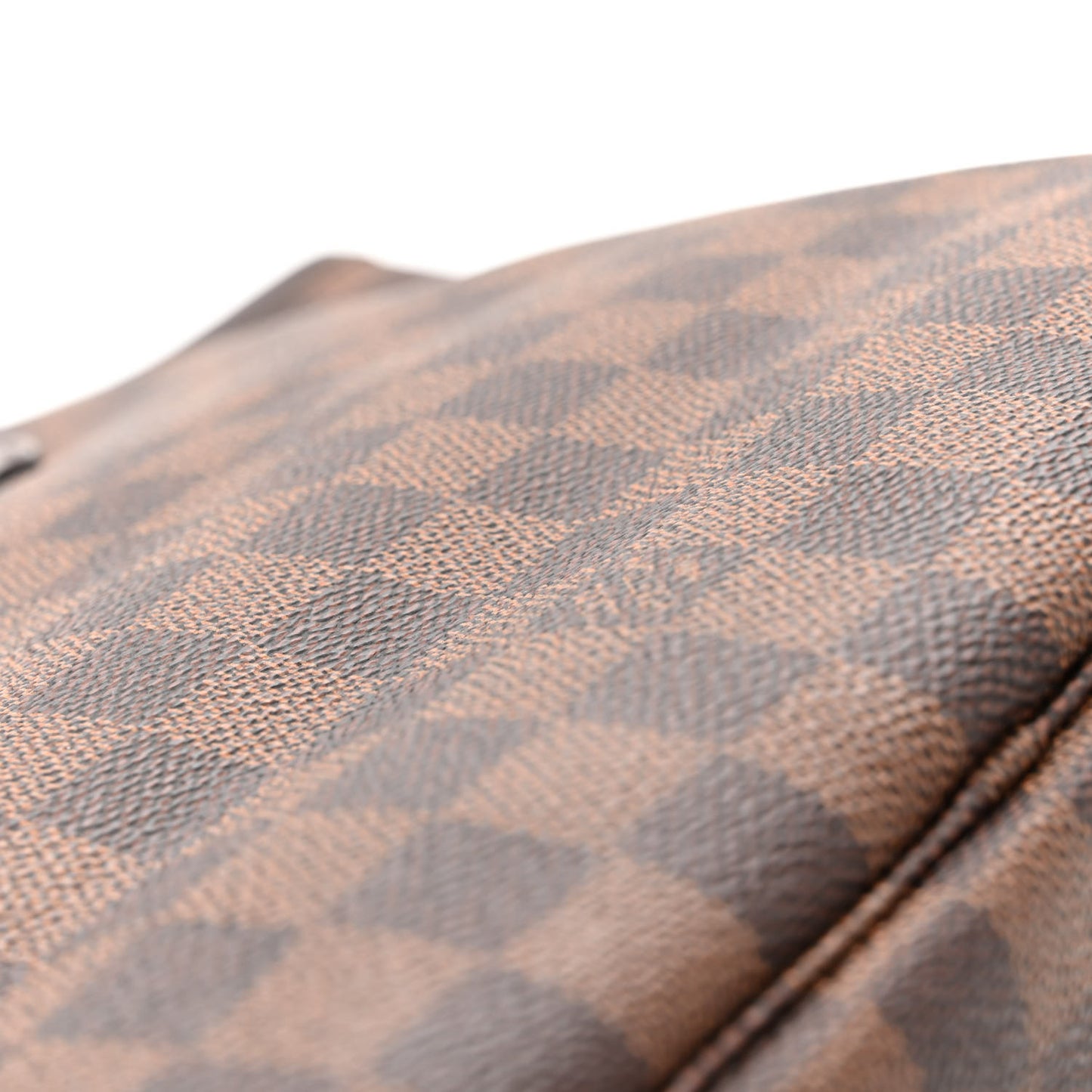 LOUIS VUITTON Damier Ebene Neo Neverfull MM Rose Ballerine