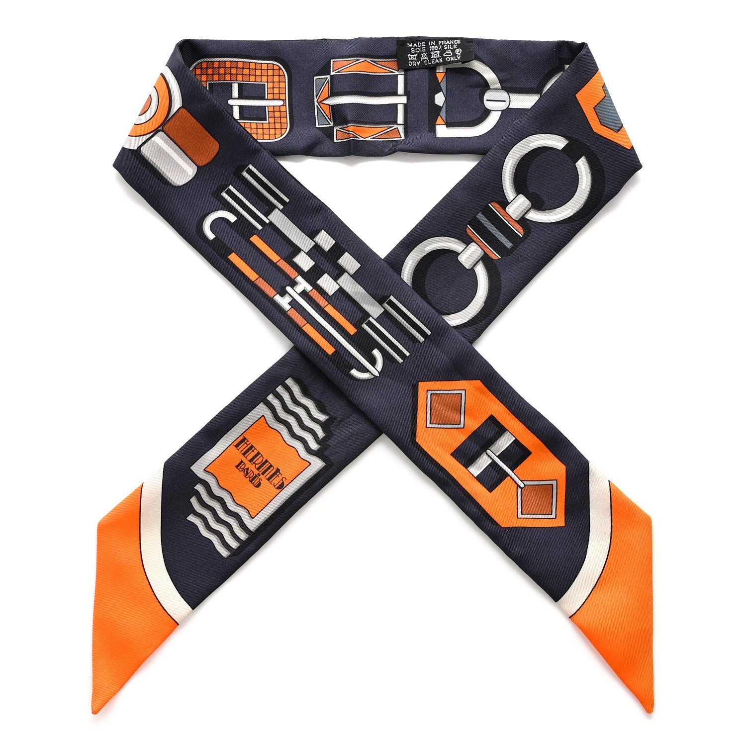 Hermes Silk Carre En Boucles Twilly 1 of 7