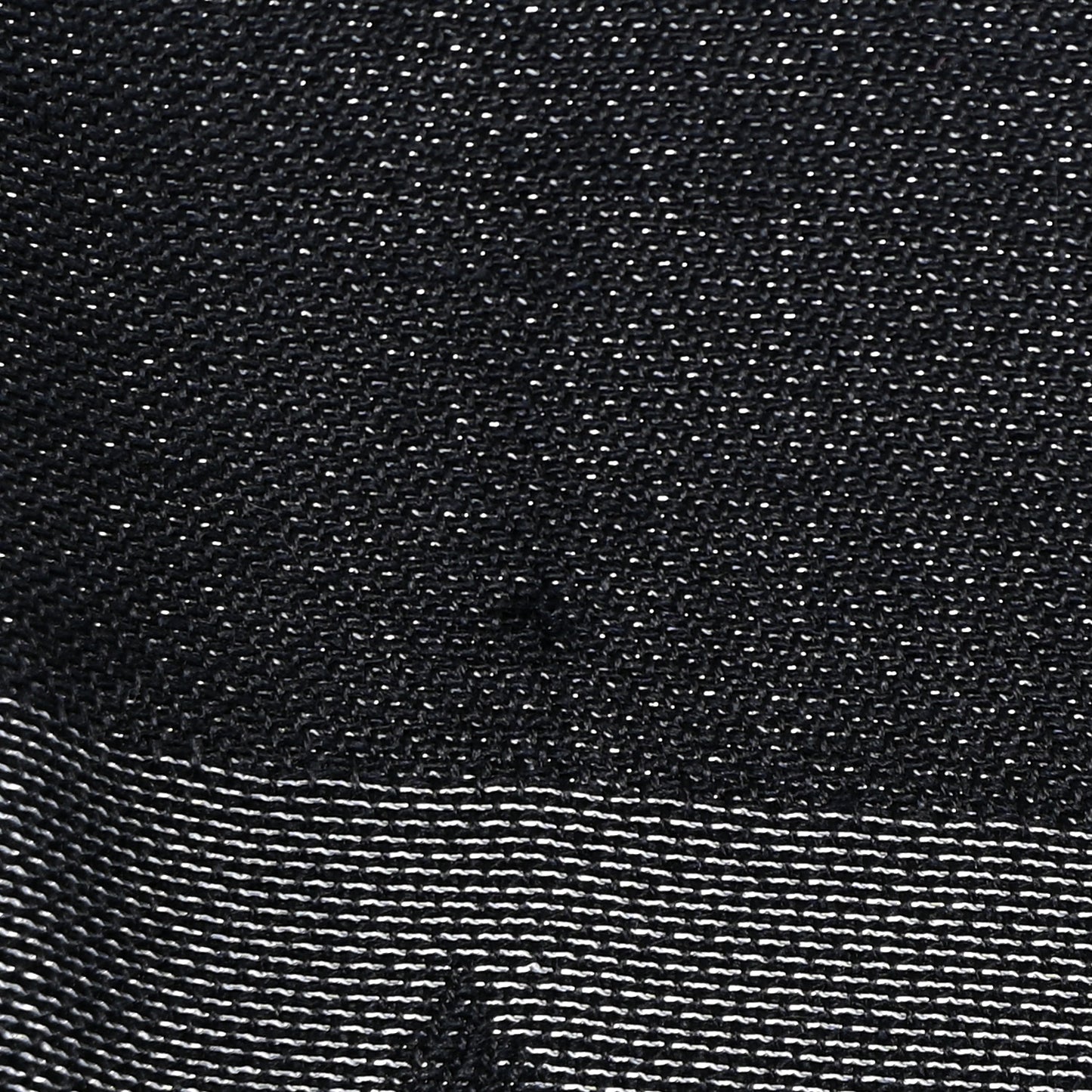 Silk Lurex Wool Monogram Shine Shawl Black