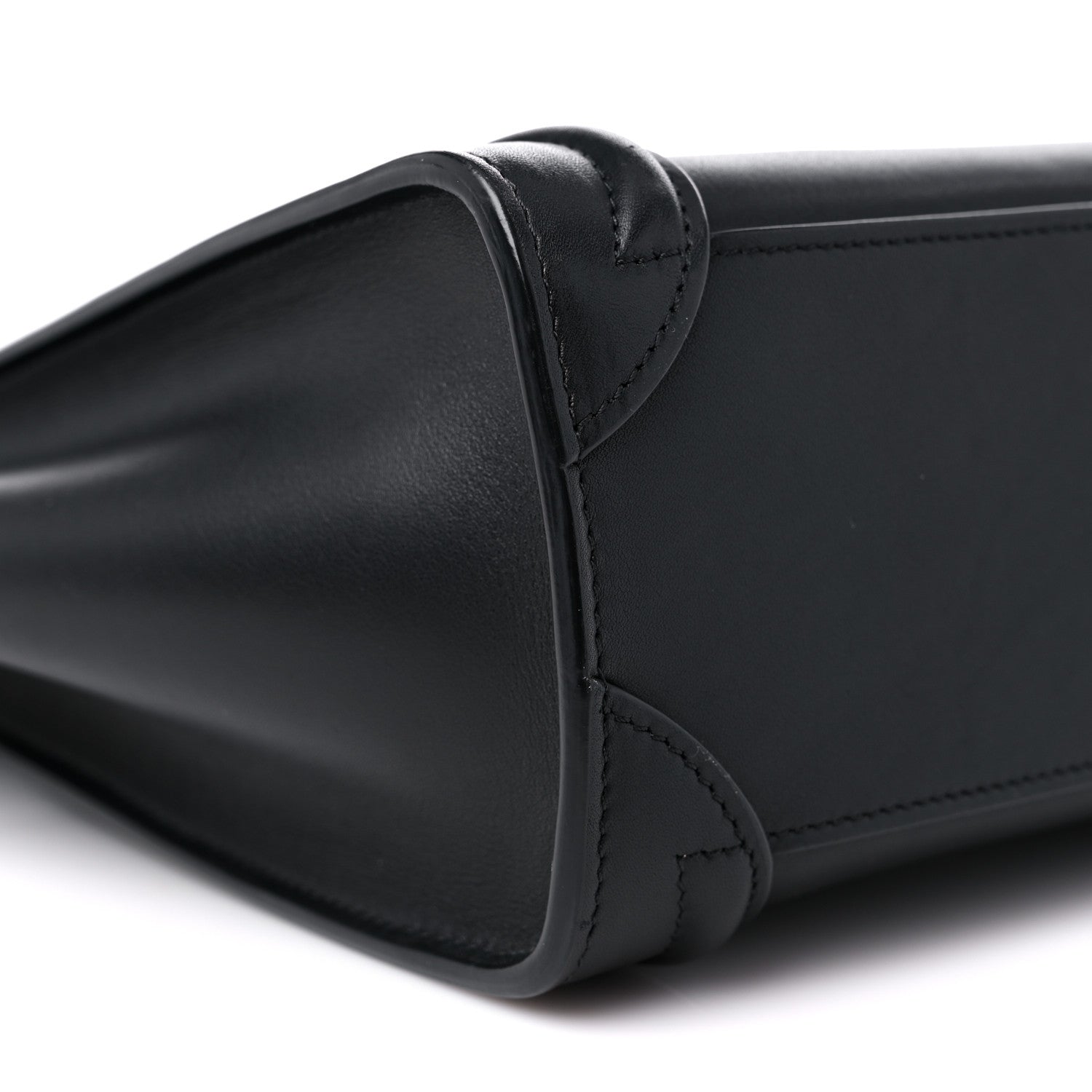 Celine Smooth Calfskin Nano Luggage Black 9 of 12
