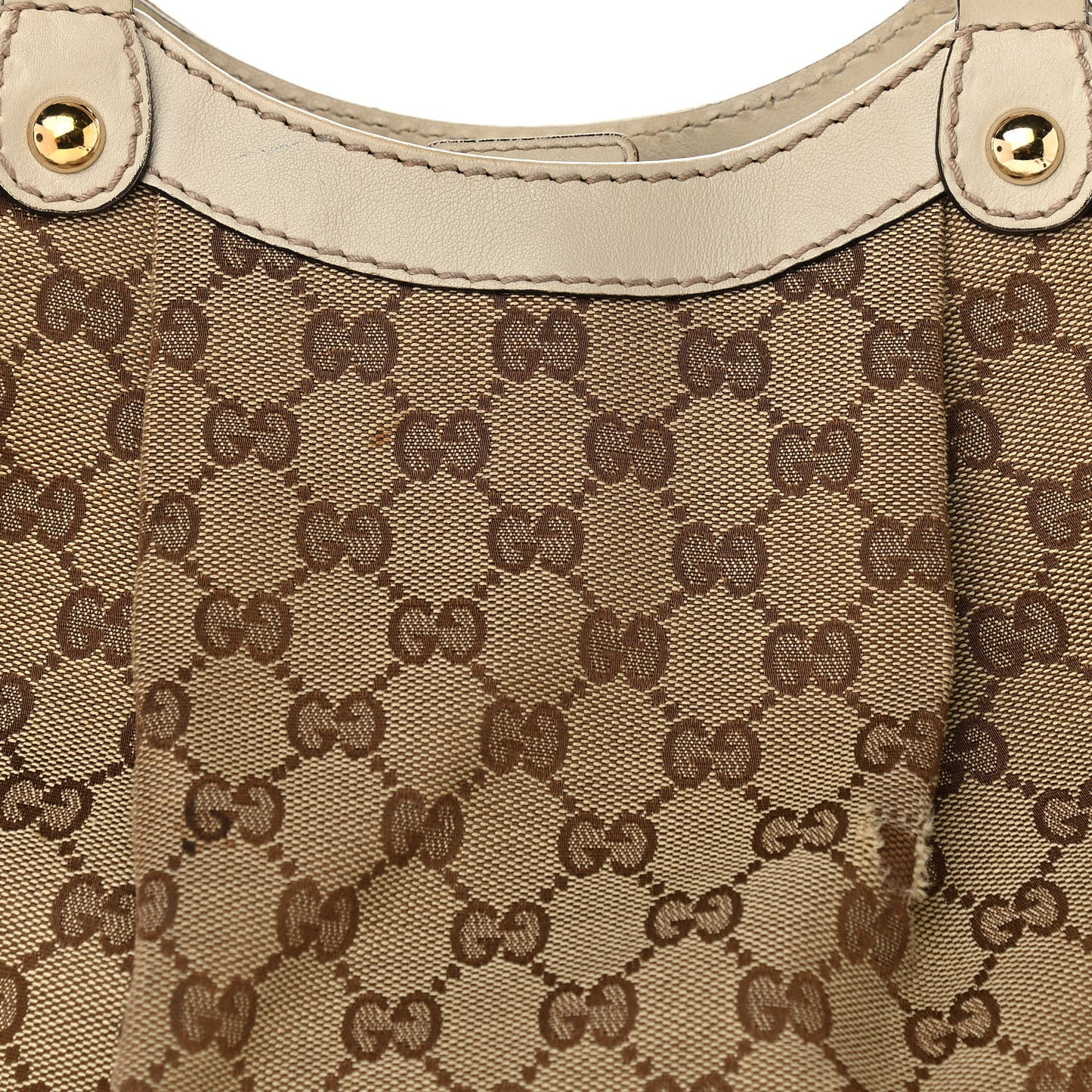 Monogram Medium Sukey Tote Off White