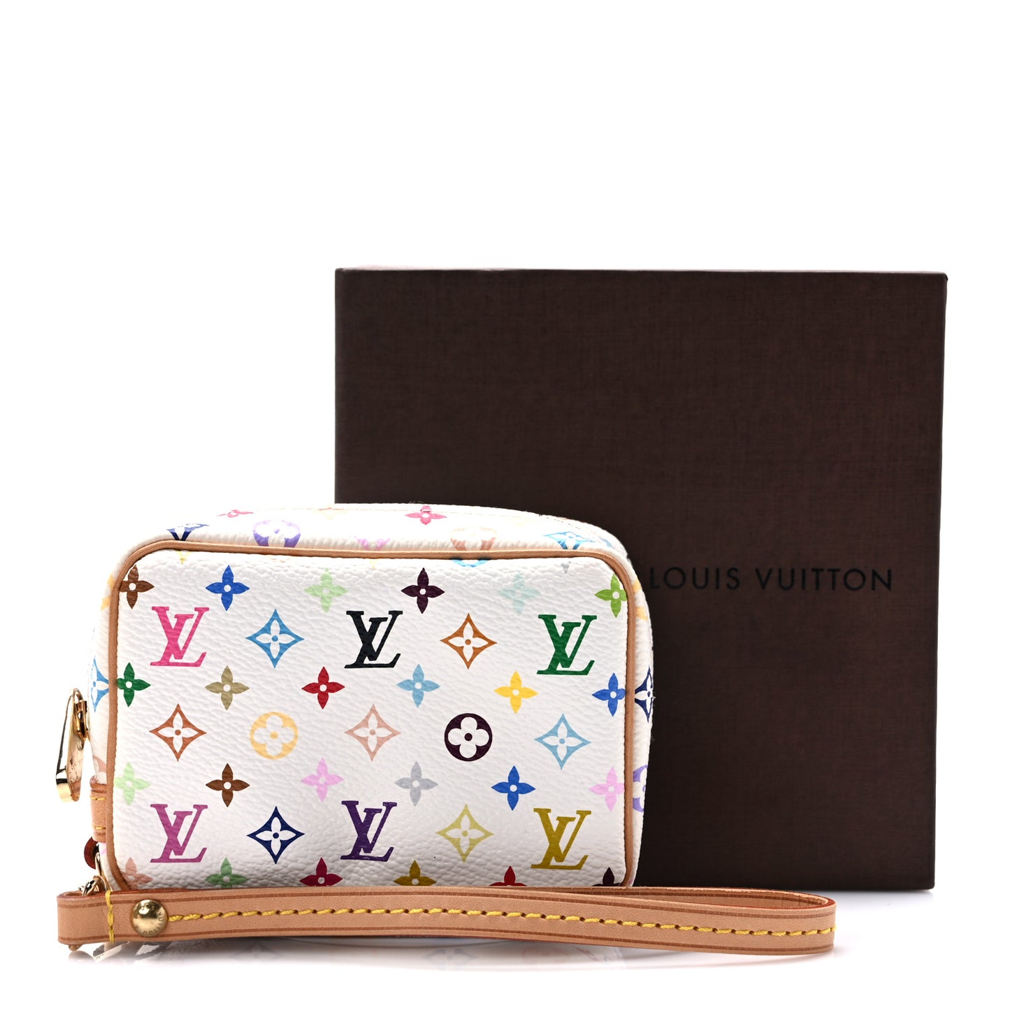 Monogram Multicolor Trousse Wapity White