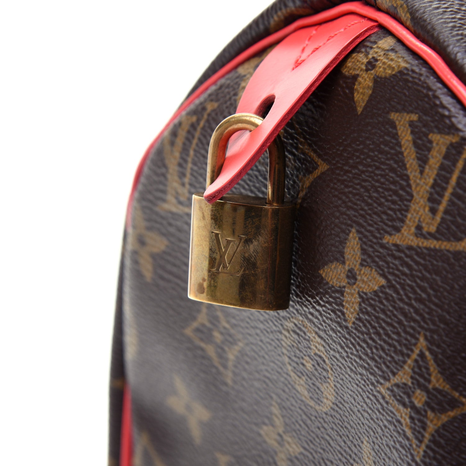 Louis Vuitton Monogram Totem Speedy 30 Flamingo 9 of 13