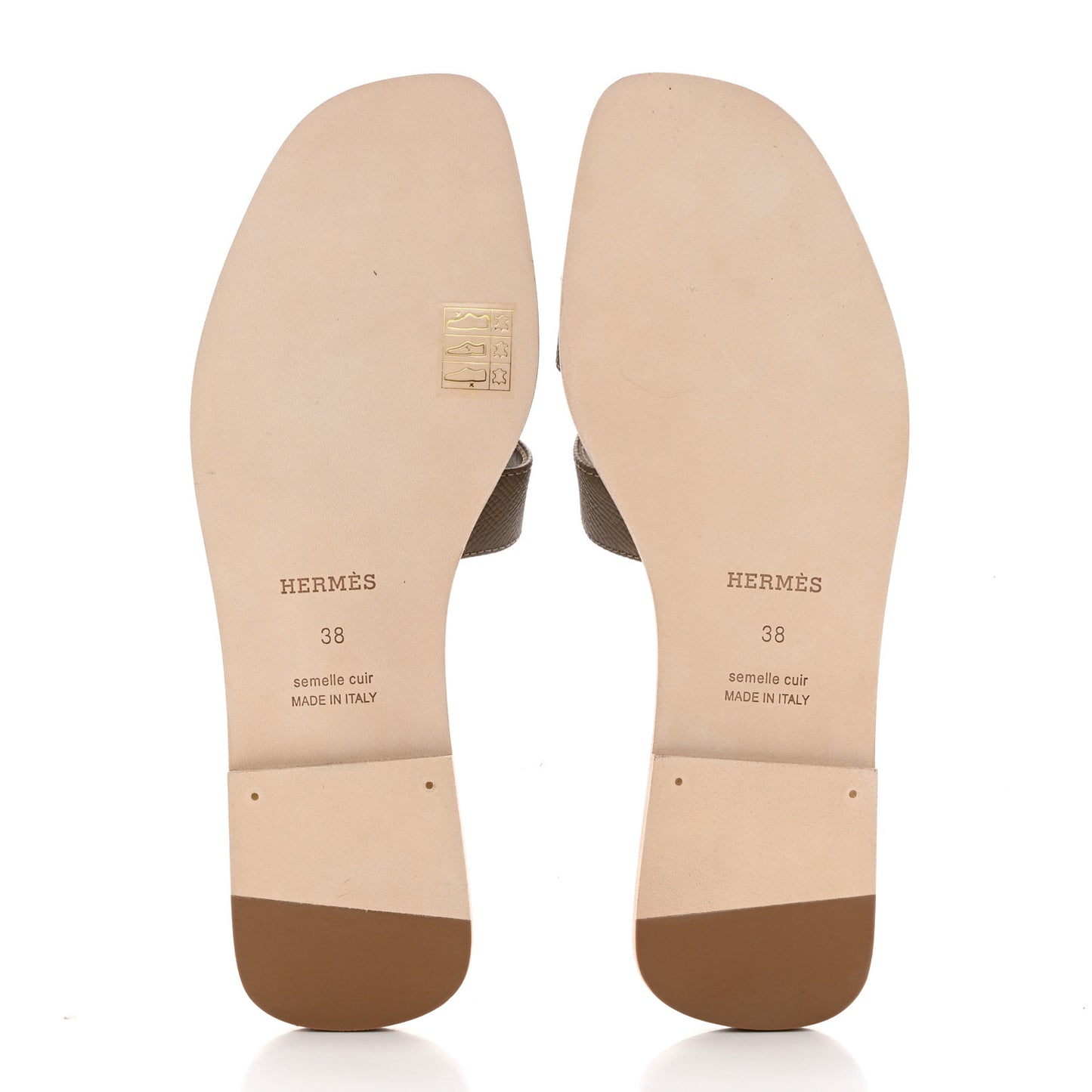 Epsom Oran Sandals 38 Etoupe