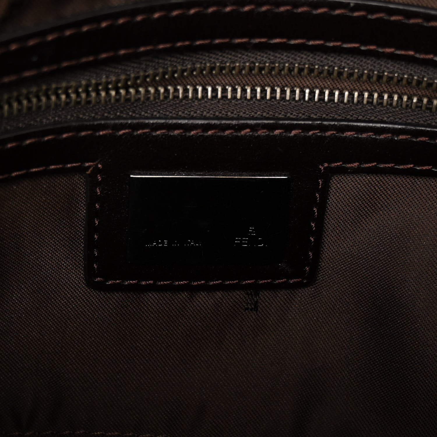 Fendi Zucchino Baguette Tobacco 6 of 10