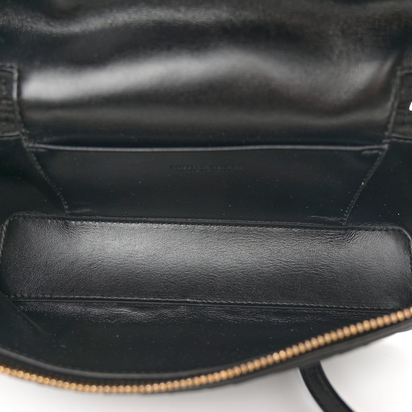 Calfskin Intrecciato Bang Bang Vanity Case Black