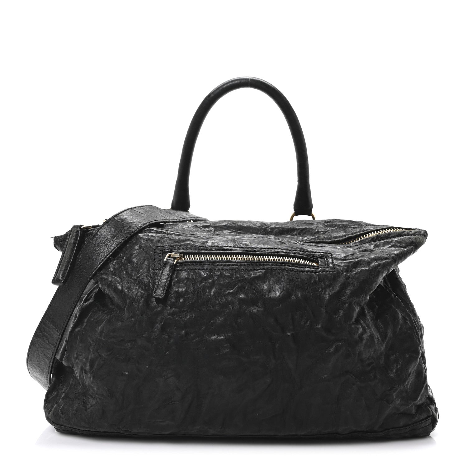 Givenchy Tumbled Sheepskin Large Pandora Black 1761579 – FASHIONPHILE