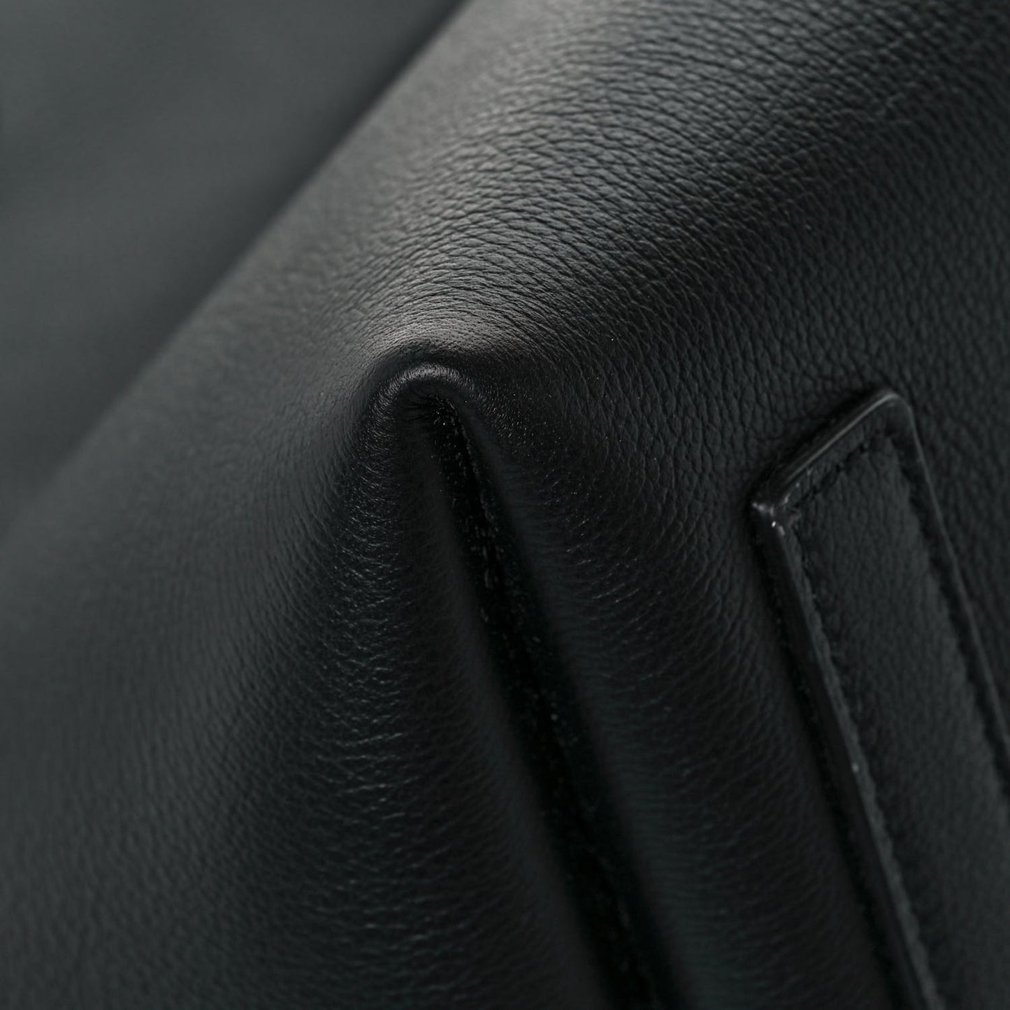 Calfskin Large Society Tote Black