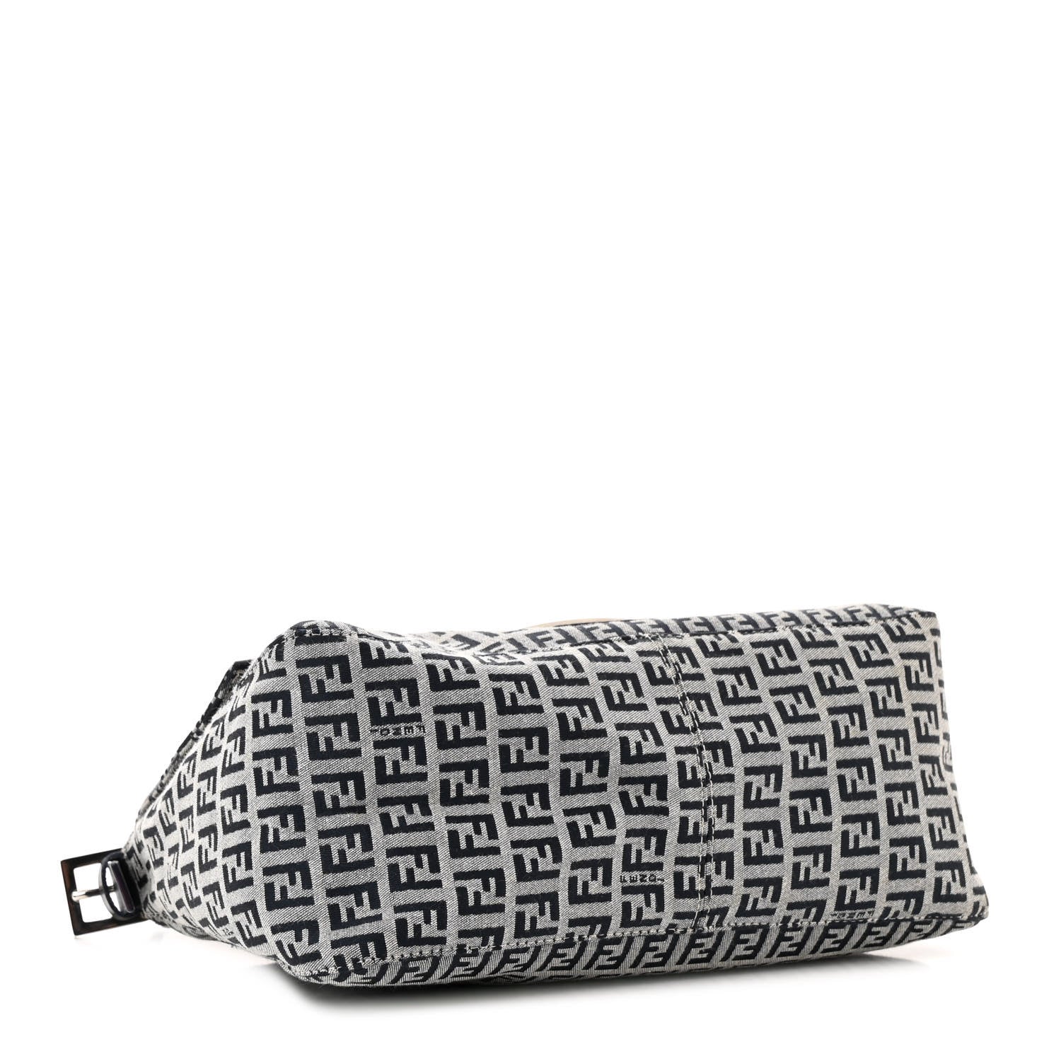Fendi Zucchino Mama Baguette Navy 4 of 18