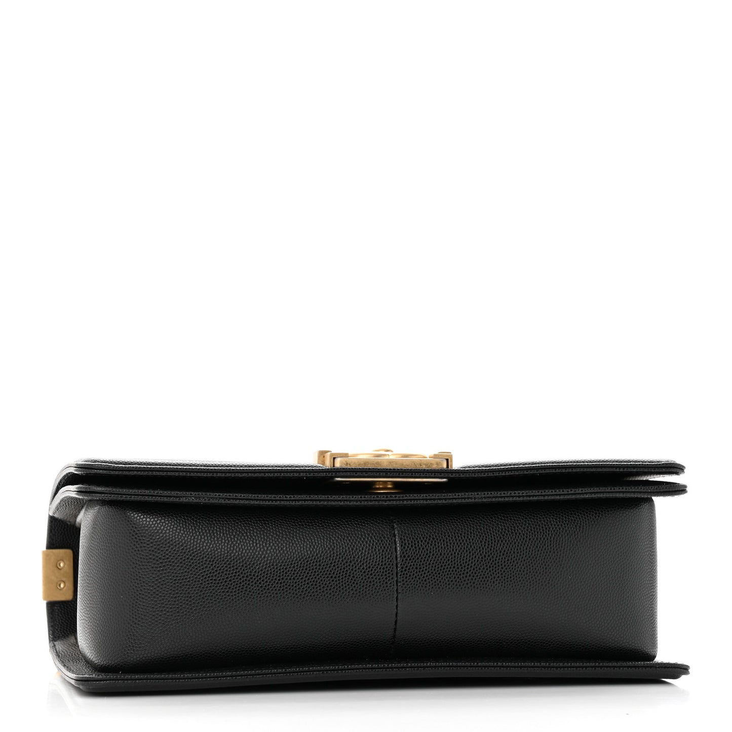 Caviar Quilted Medium Boy Flap Black